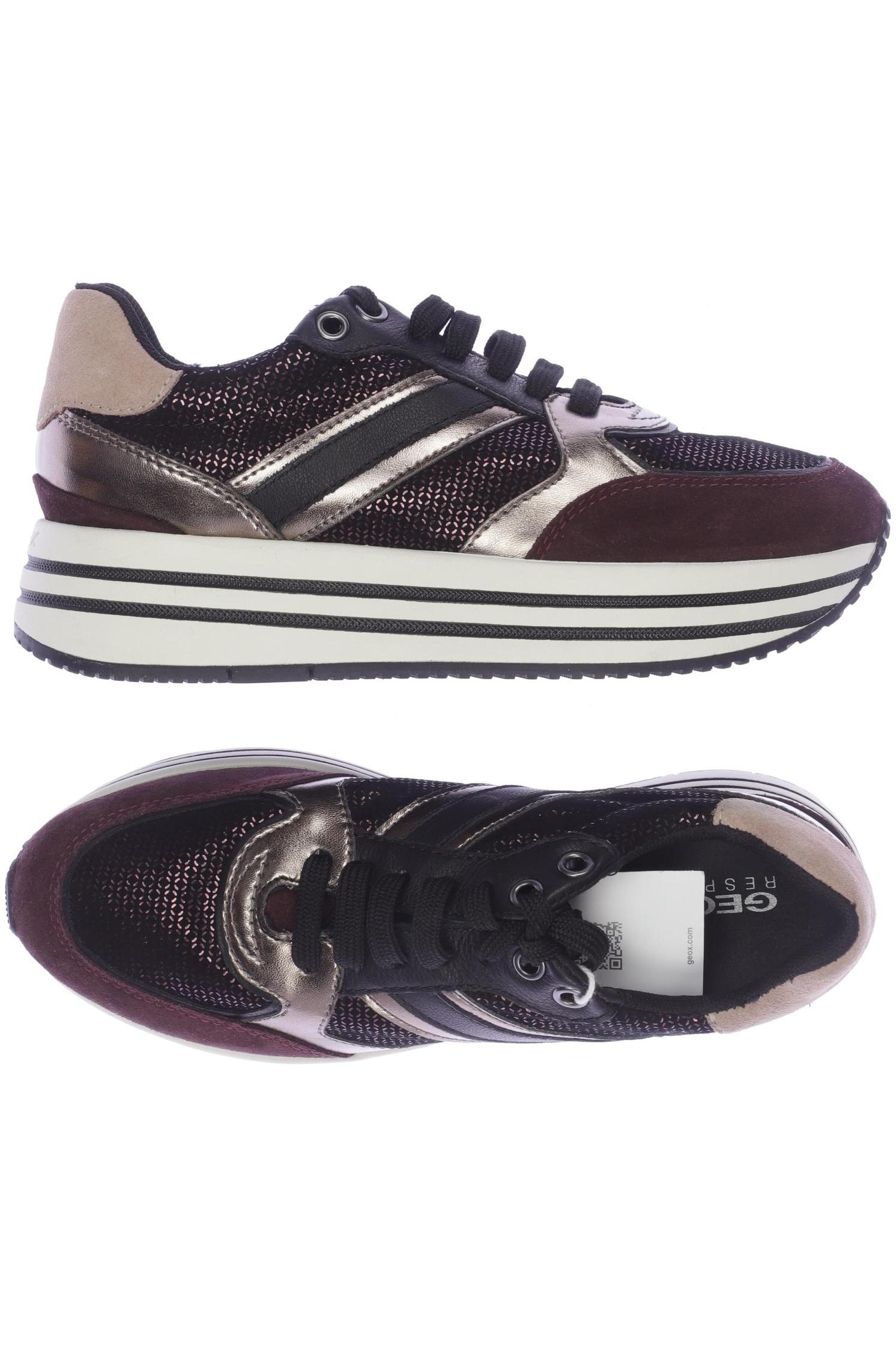 

Geox Damen Sneakers, bordeaux, Gr. 36