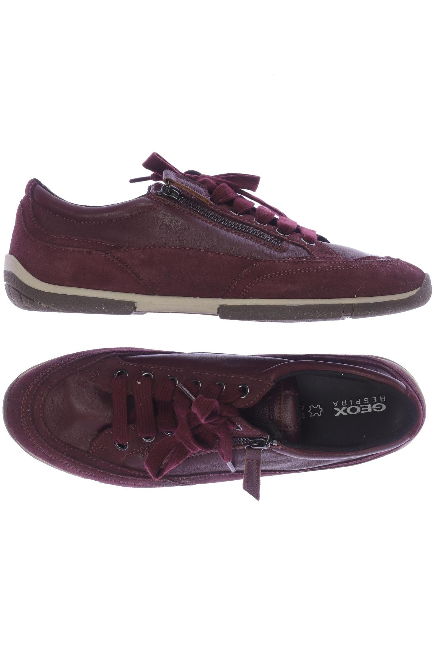 

Geox Damen Sneakers, bordeaux, Gr. 40