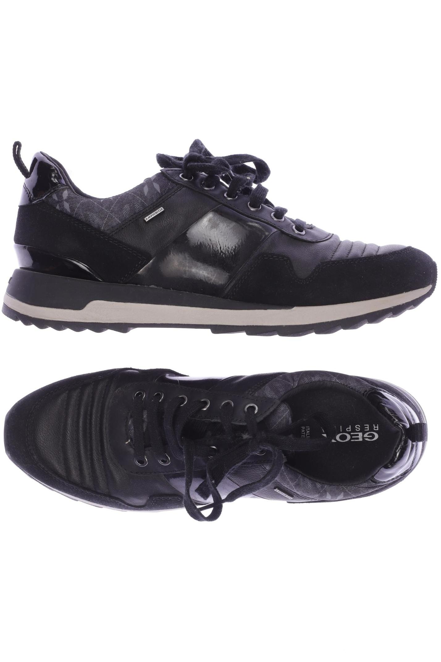 

Geox Damen Sneakers, schwarz, Gr. 39