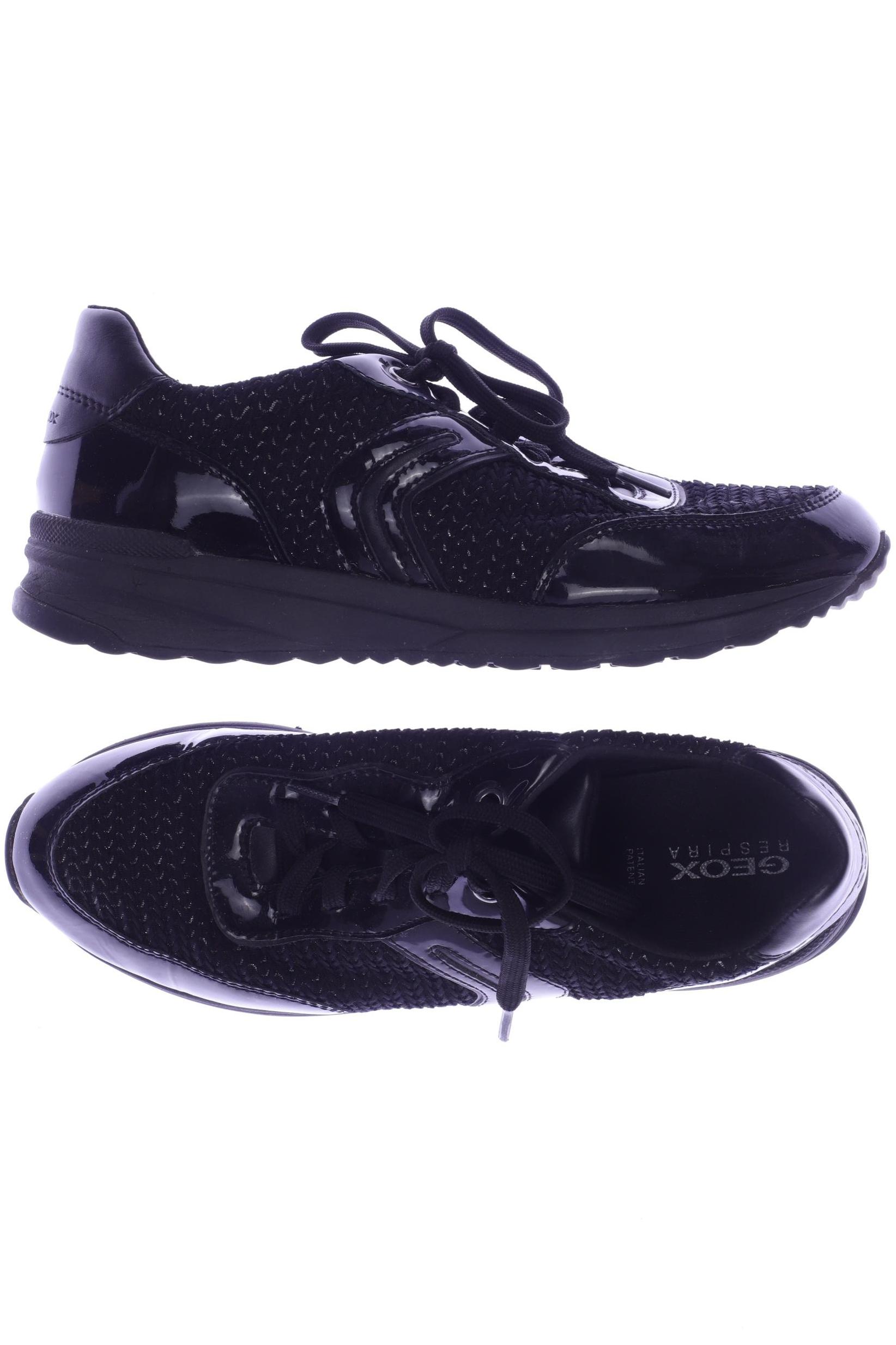 

Geox Damen Sneakers, schwarz