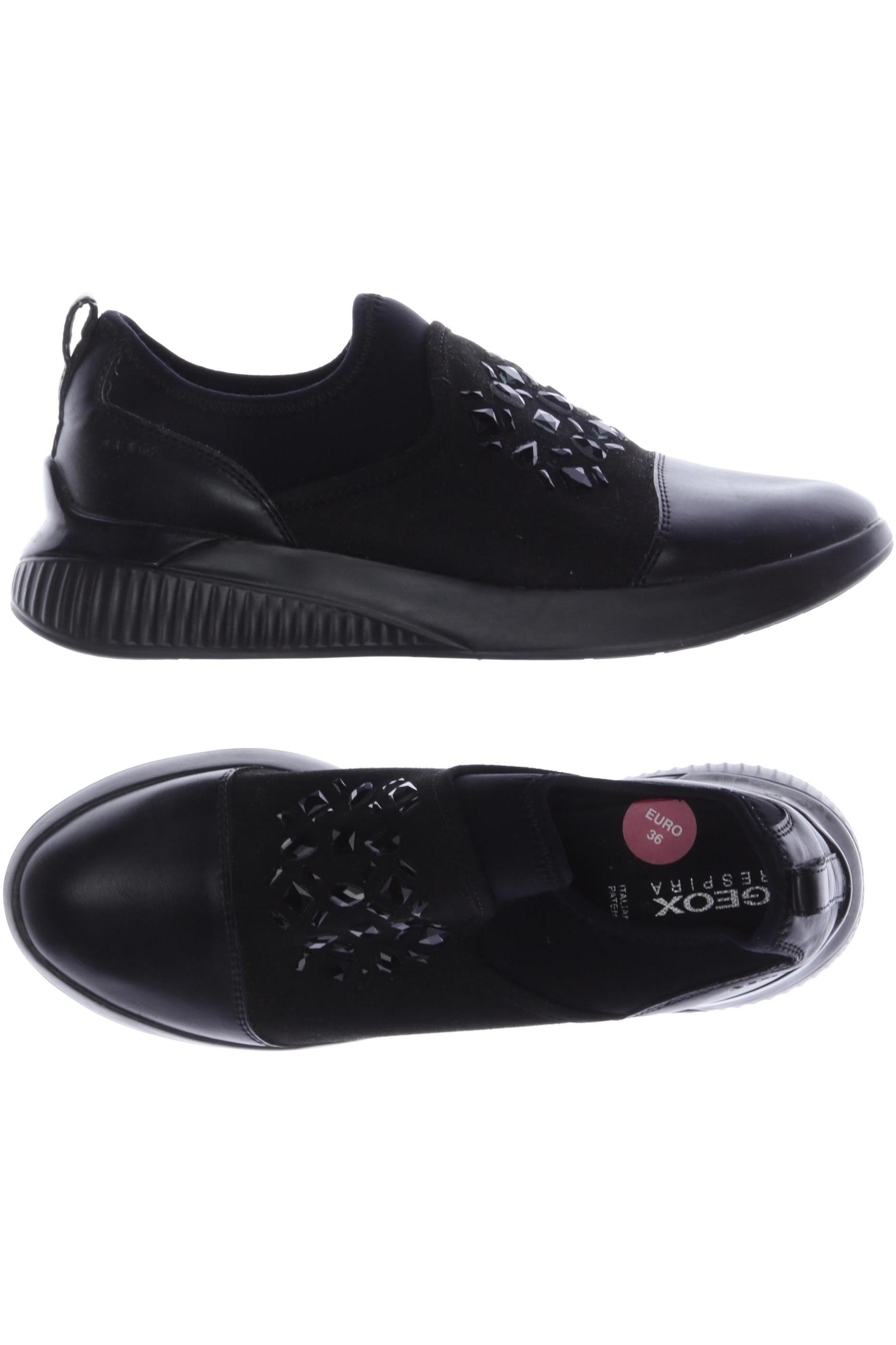 

Geox Damen Sneakers, schwarz, Gr. 36