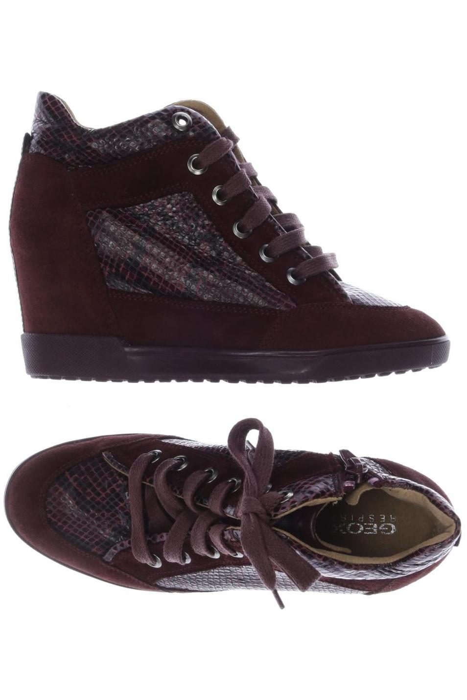 

Geox Damen Sneakers, bordeaux, Gr. 36