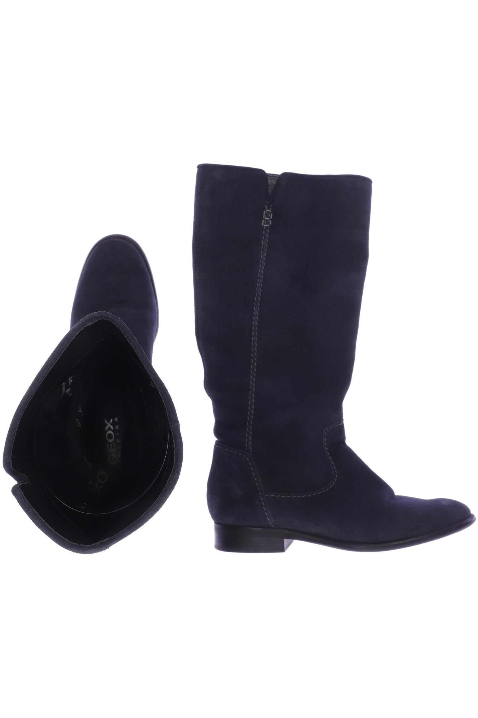 

Geox Damen Stiefel, marineblau, Gr. 38