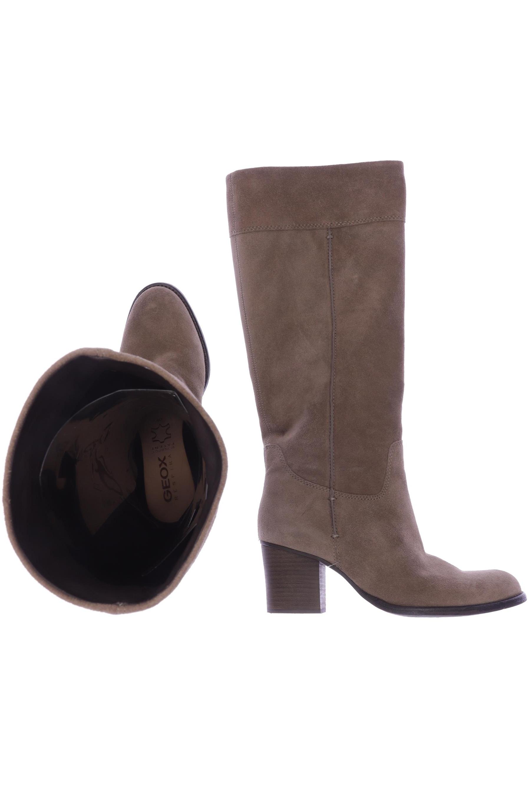 

Geox Damen Stiefel, beige, Gr. 40