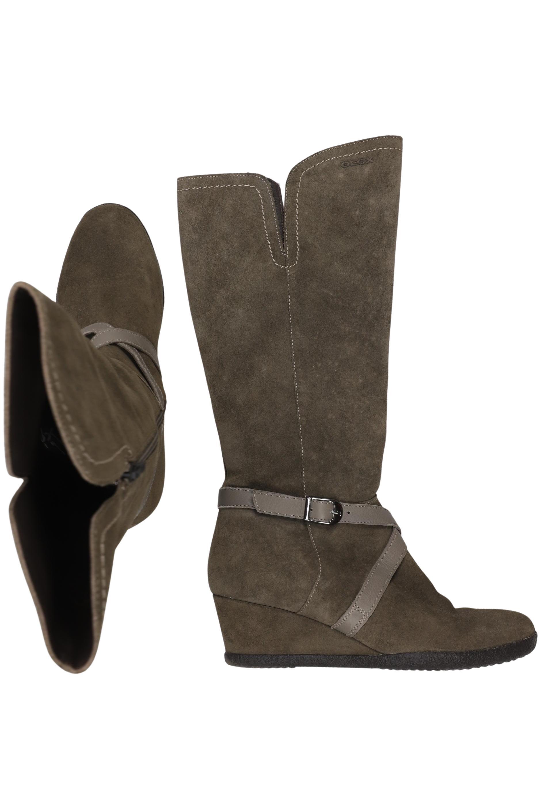 

Geox Damen Stiefel, grün, Gr. 40