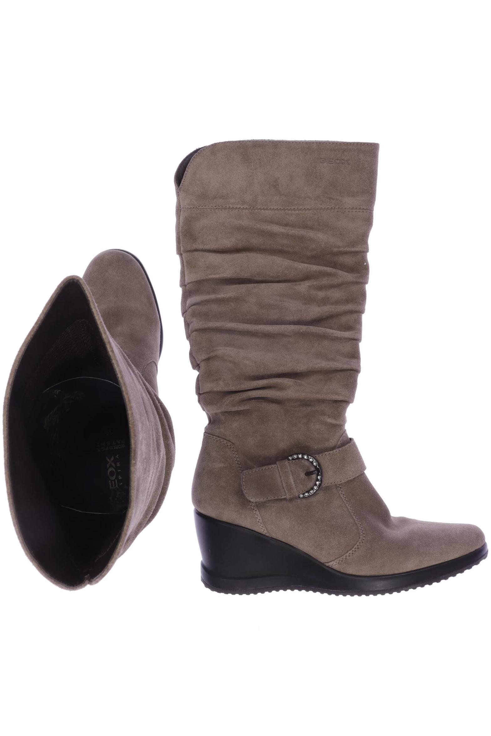 

Geox Damen Stiefel, beige, Gr. 36