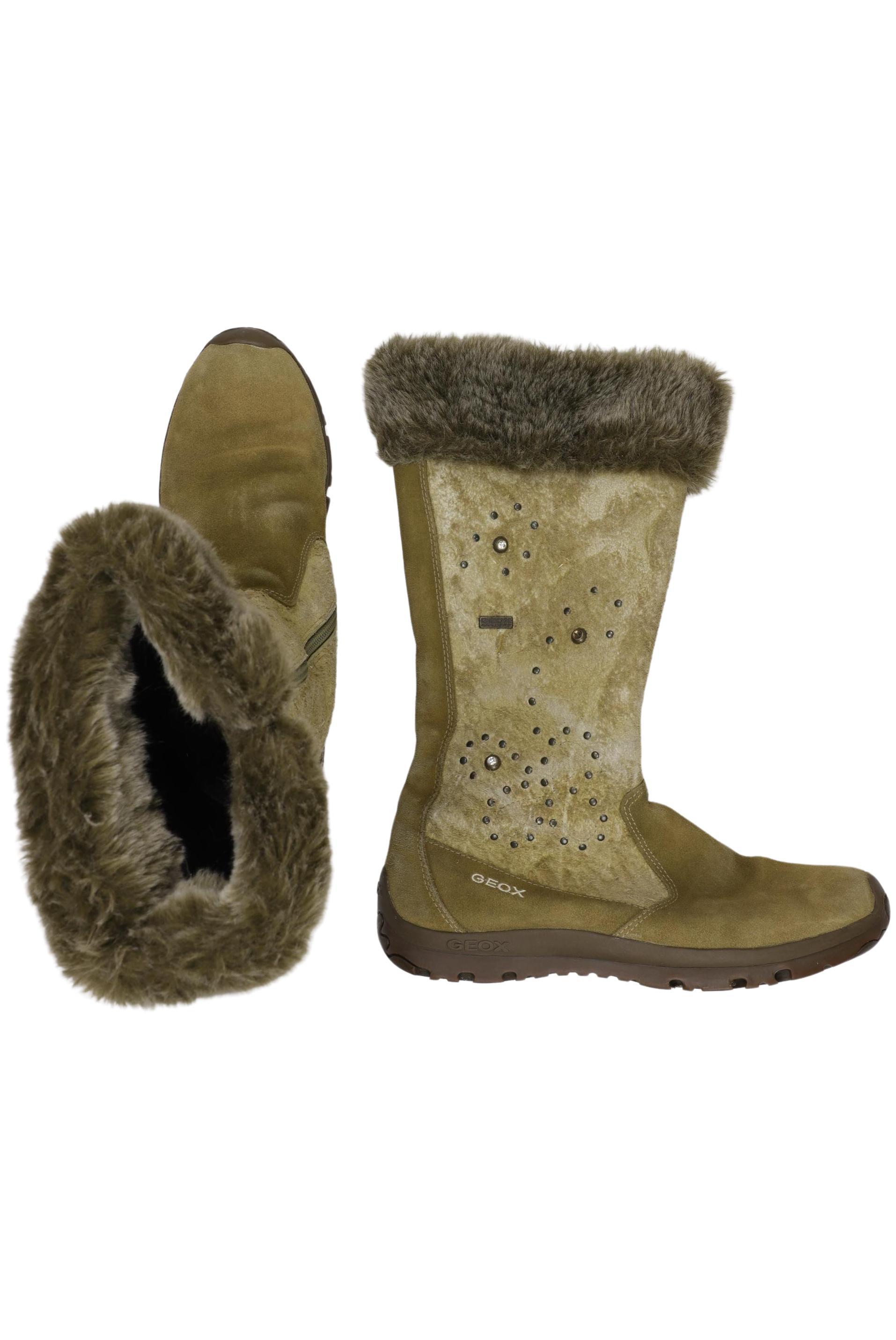 

Geox Damen Stiefel, beige, Gr. 40