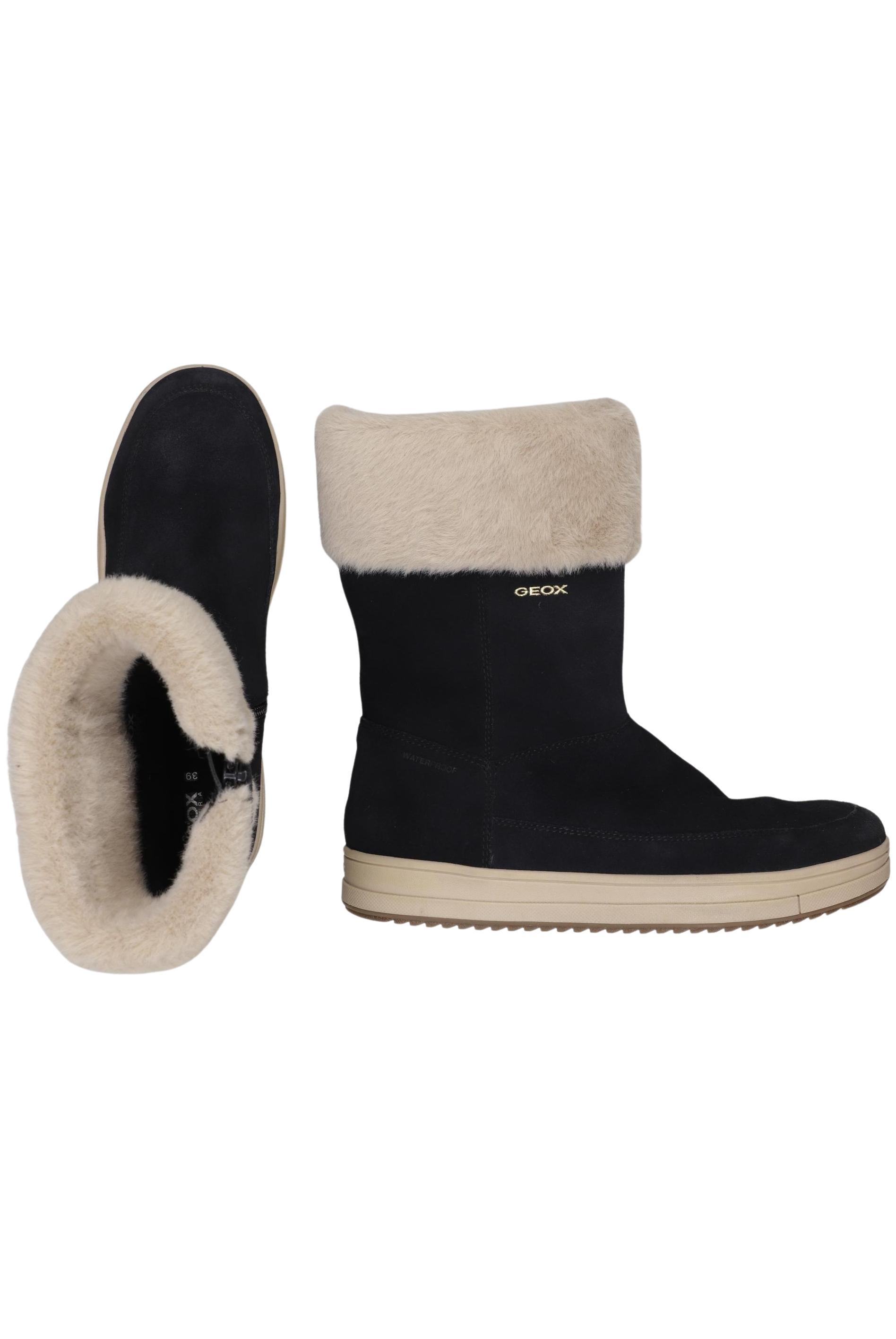 

Geox Damen Stiefel, marineblau, Gr. 39