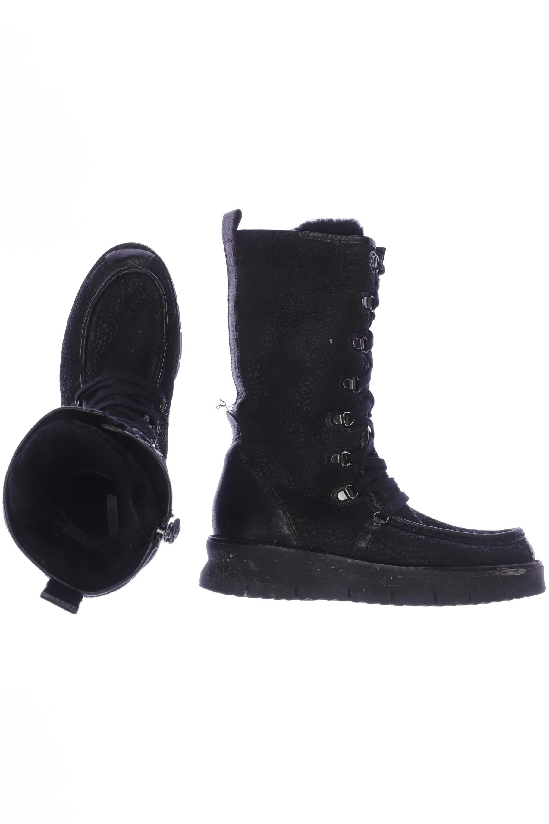 

Geox Damen Stiefel, schwarz, Gr. 39.5