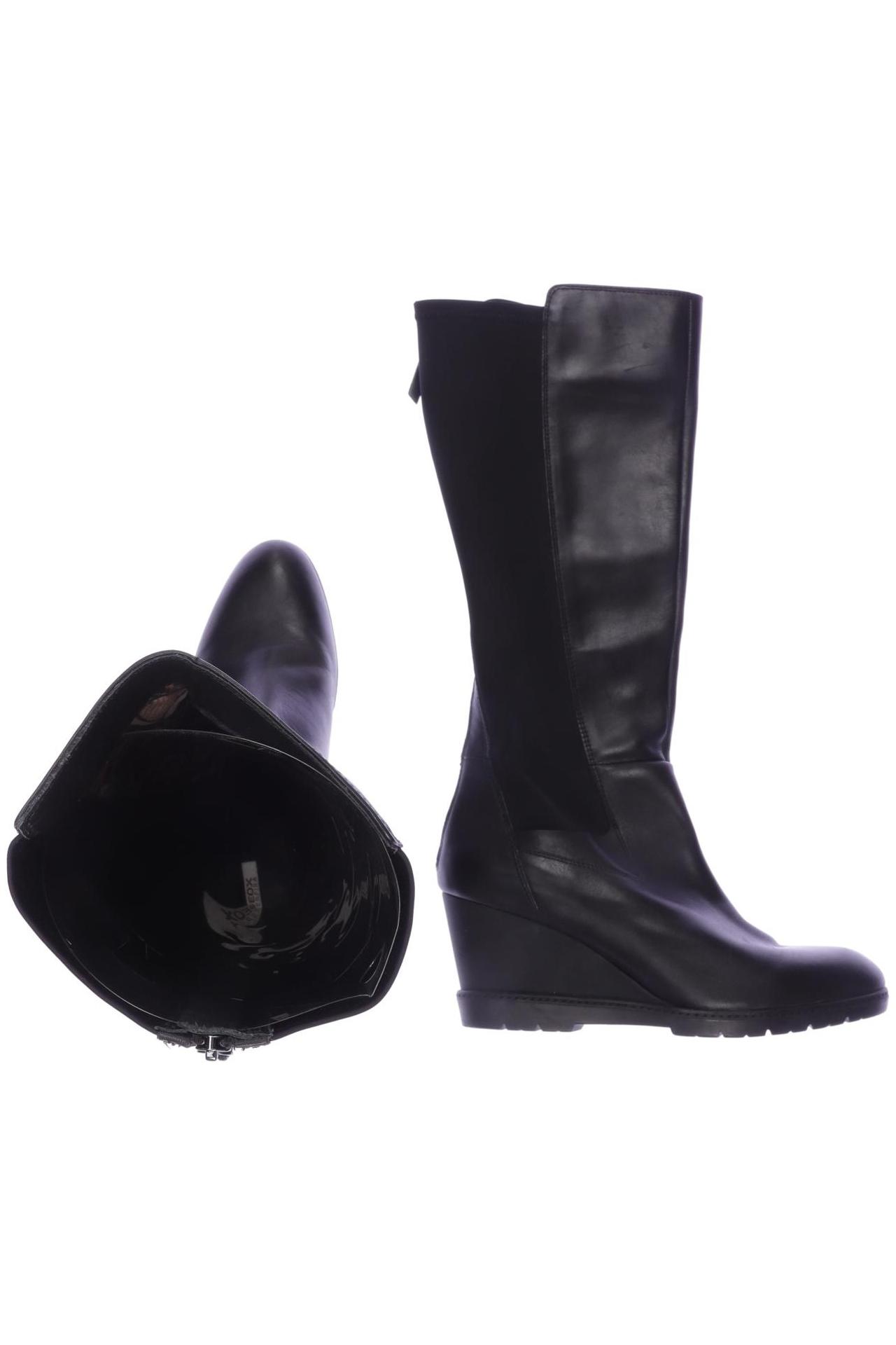 

Geox Damen Stiefel, schwarz, Gr. 39.5