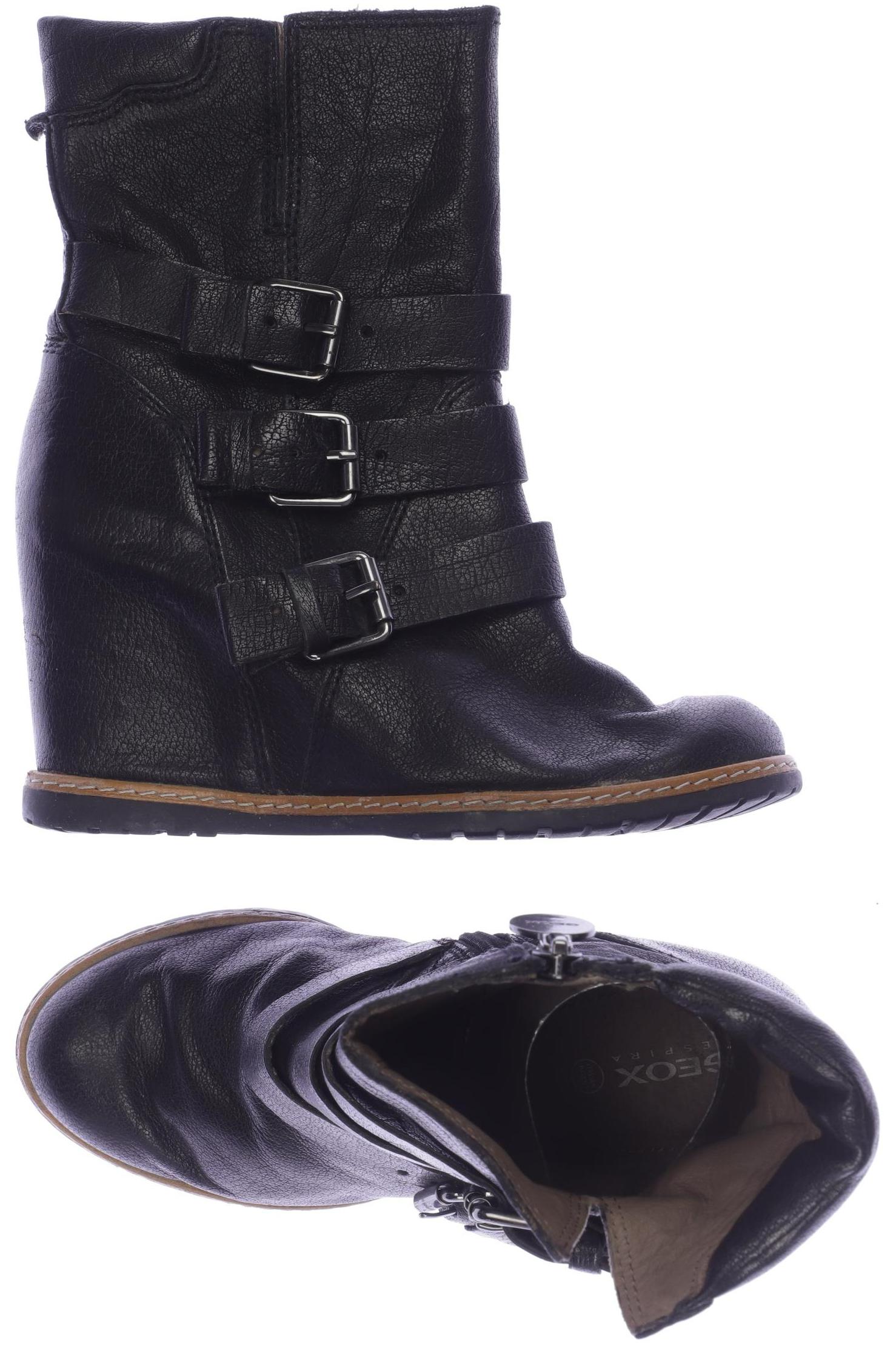 

Geox Damen Stiefelette, schwarz