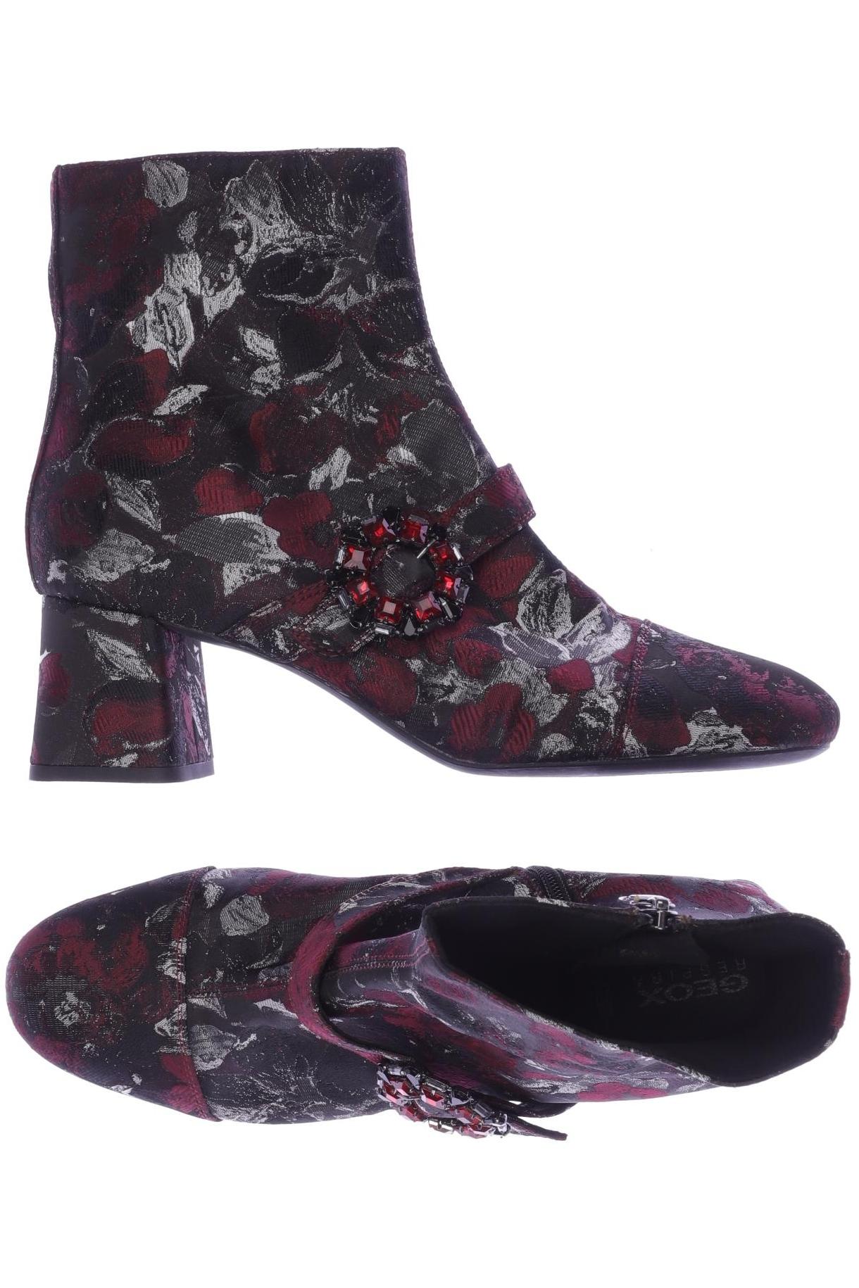 

Geox Damen Stiefelette, bordeaux, Gr. 40