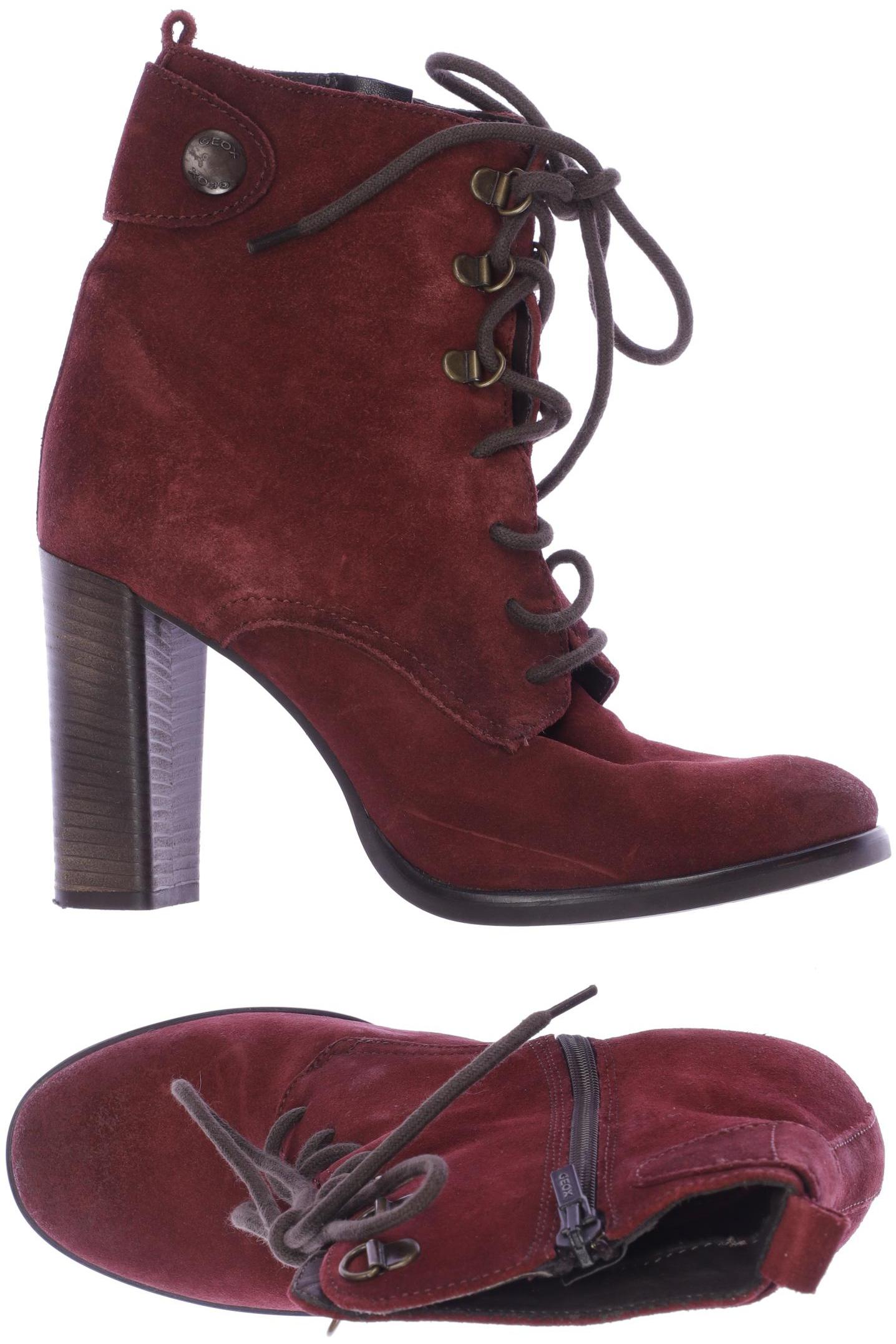 

Geox Damen Stiefelette, bordeaux, Gr. 38