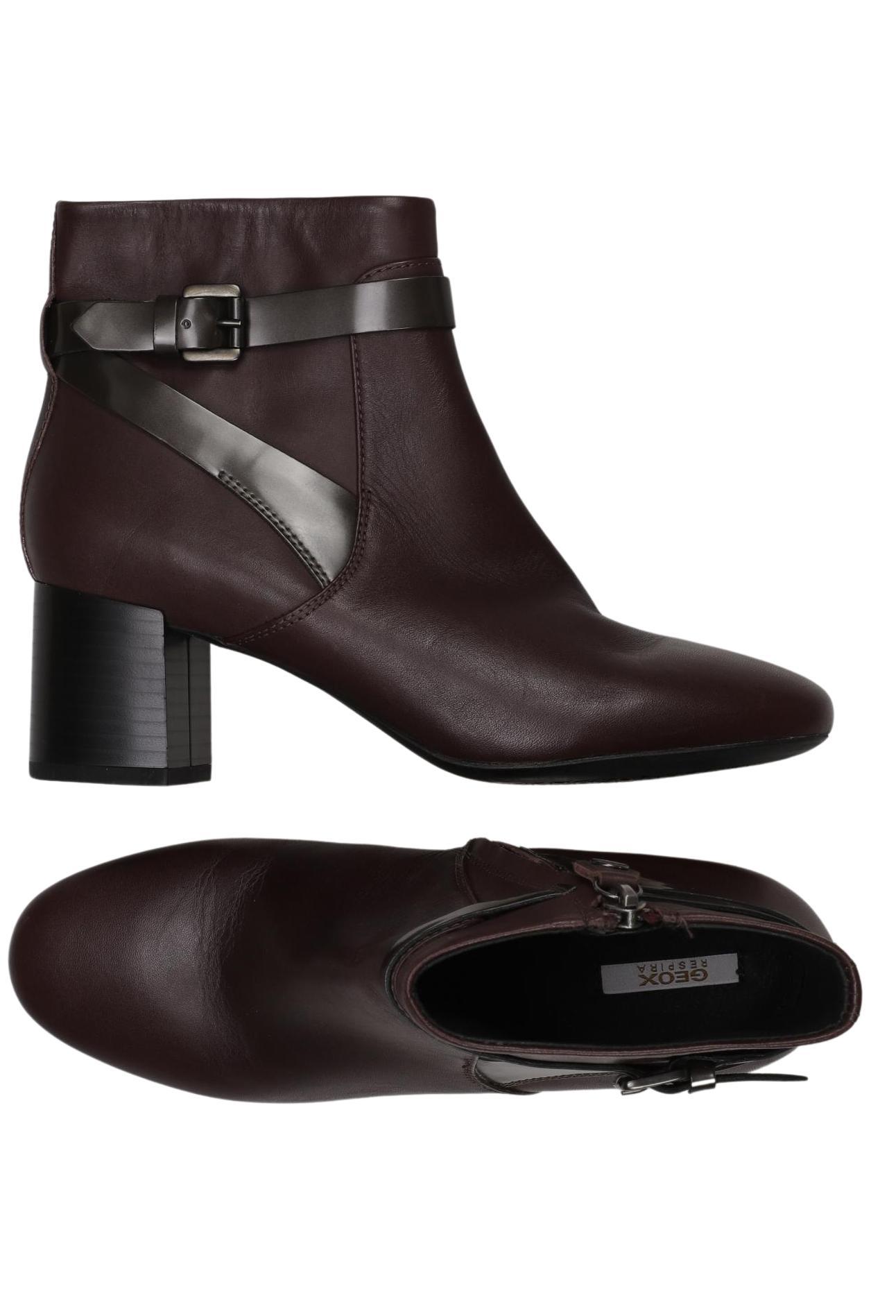 

Geox Damen Stiefelette, bordeaux, Gr. 4