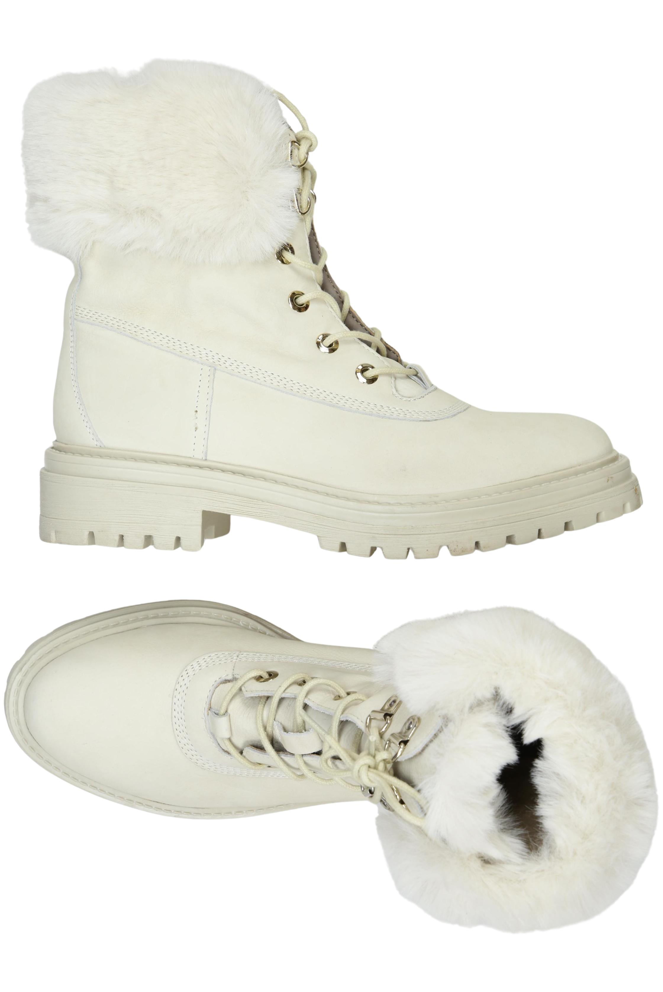 

Geox Damen Stiefelette, weiß, Gr. 40