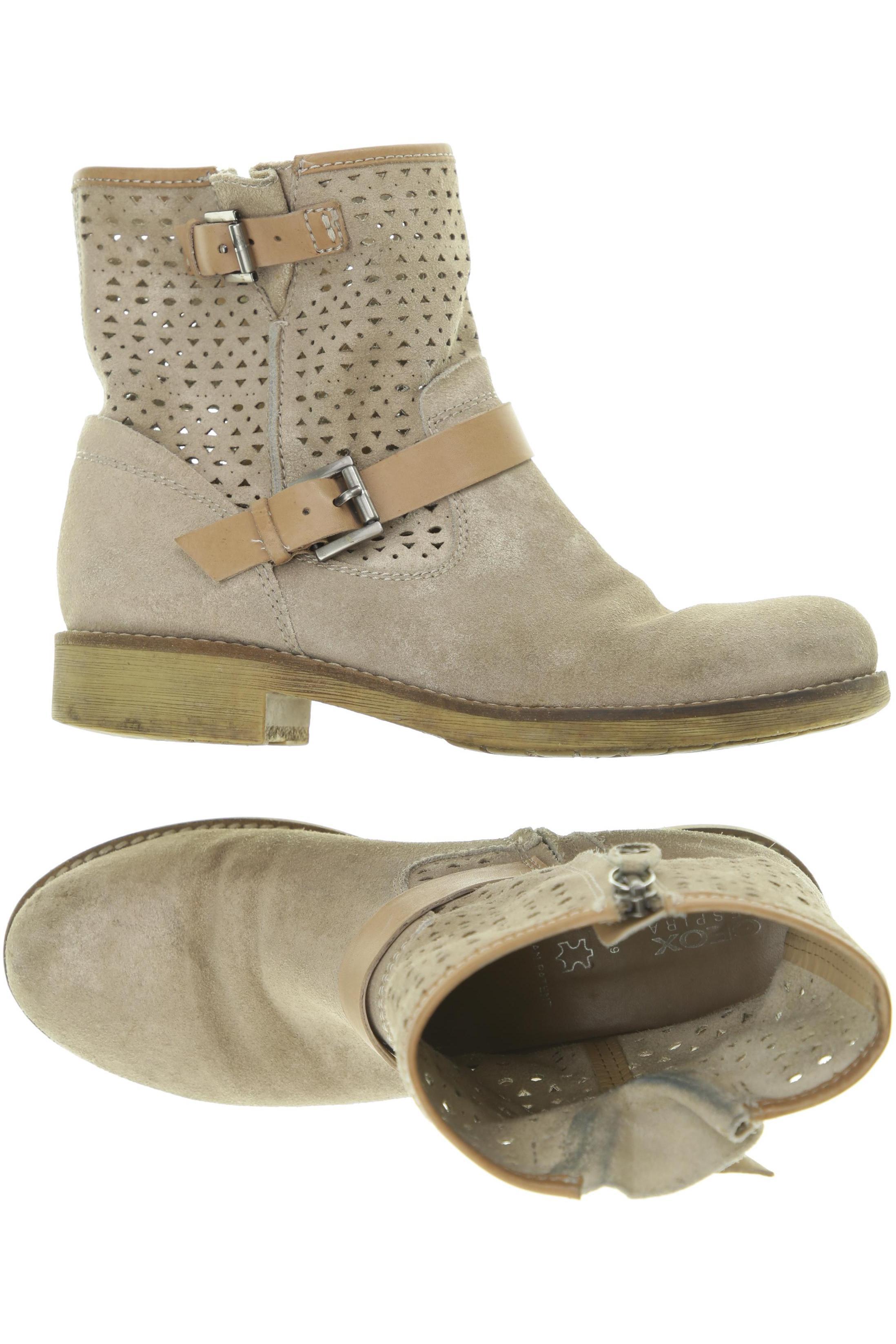 

Geox Damen Stiefelette, beige, Gr. 39