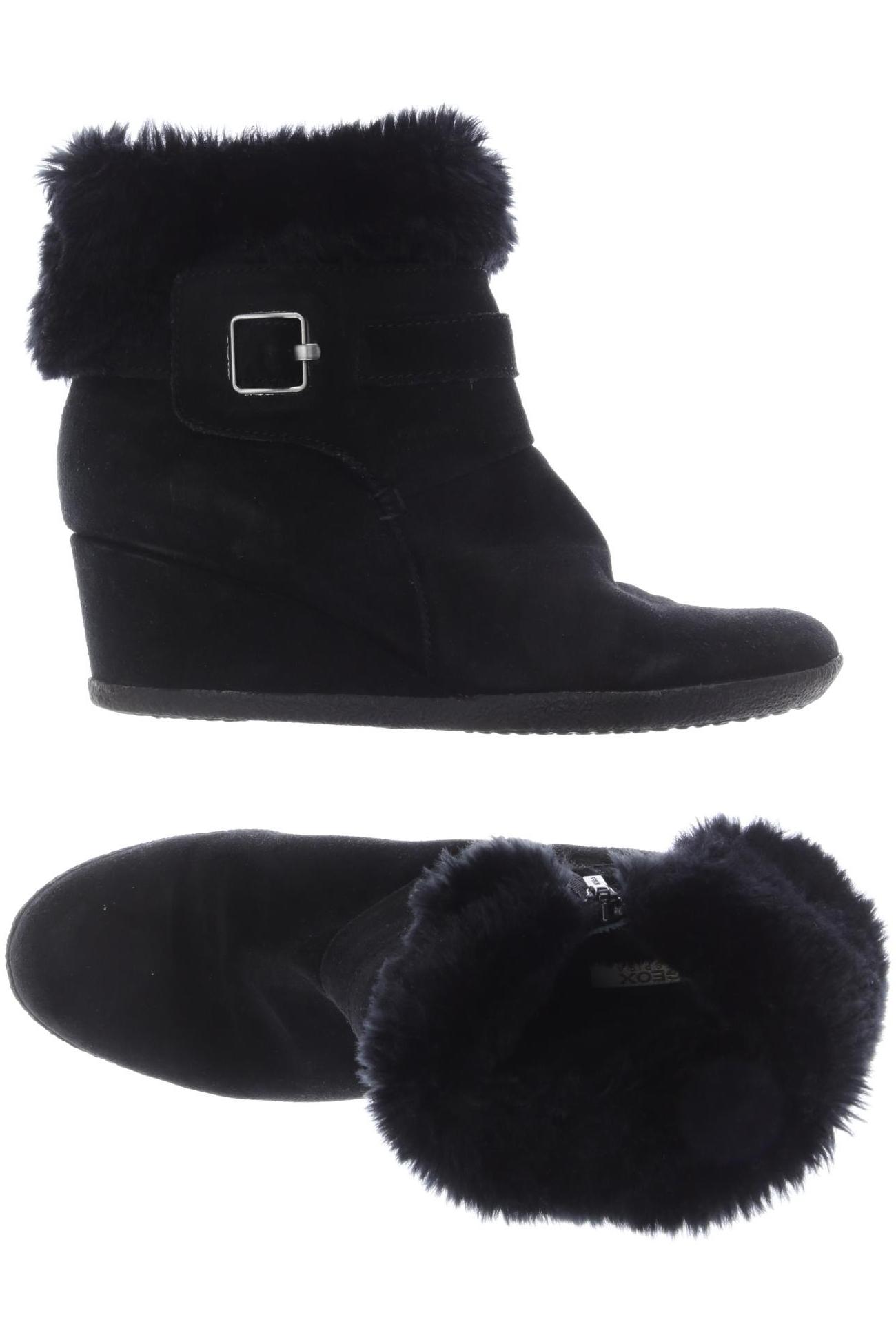 

Geox Damen Stiefelette, schwarz, Gr. 39.5