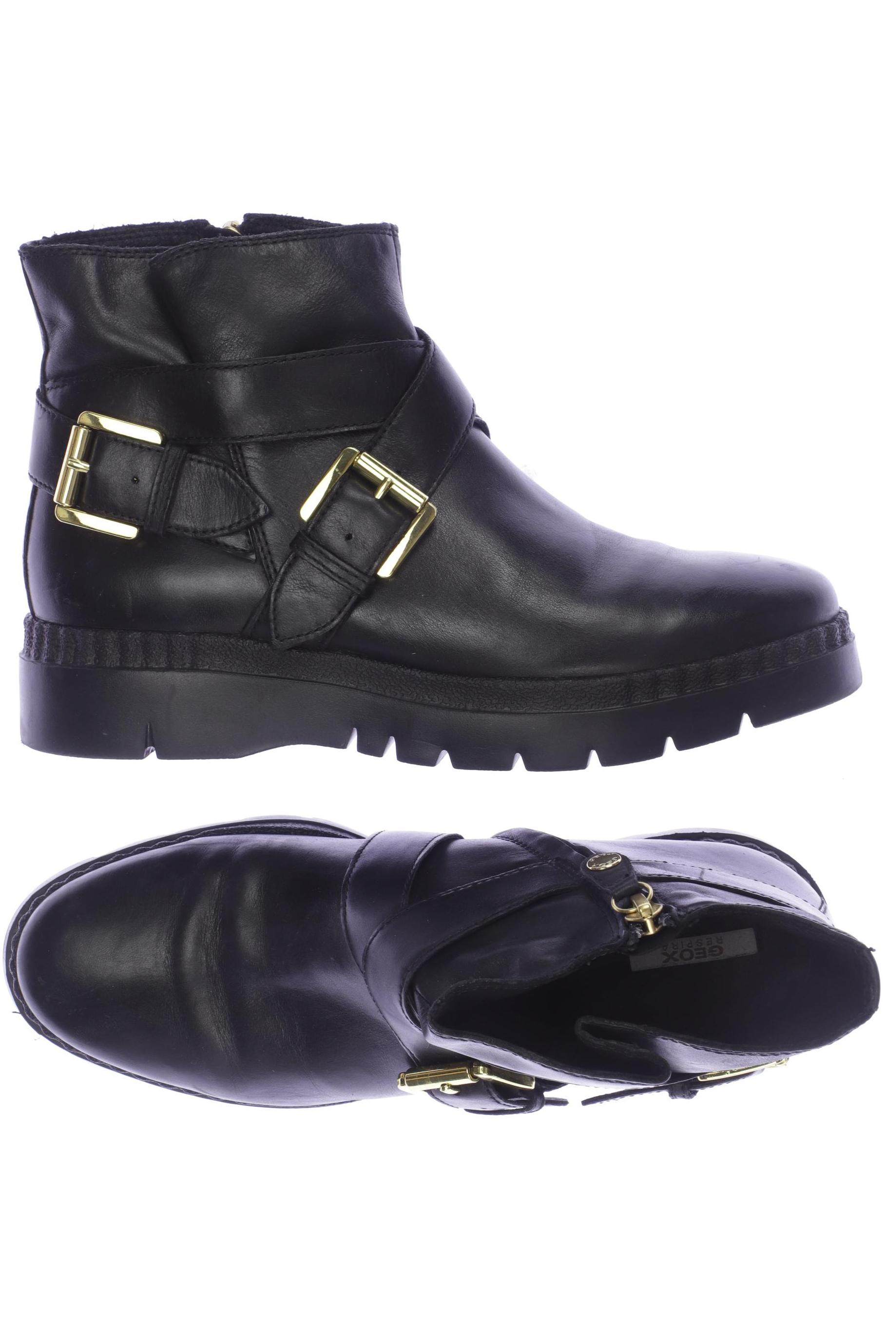 

Geox Damen Stiefelette, schwarz