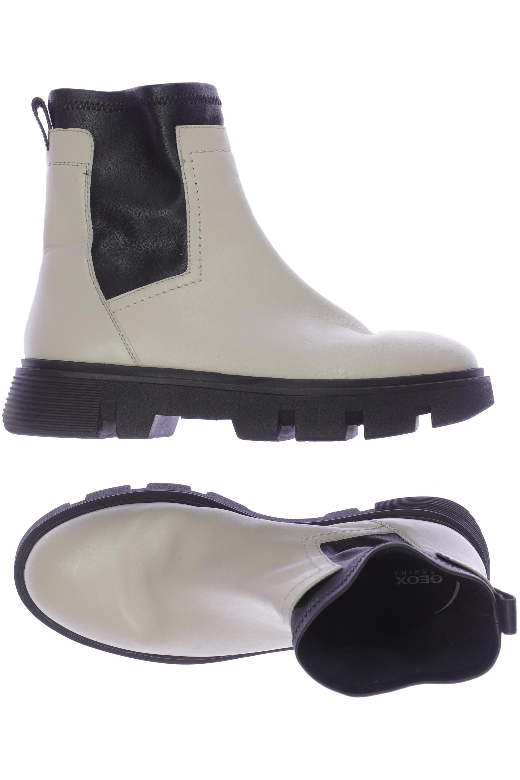 

Geox Damen Stiefelette, cremeweiß, Gr. 39