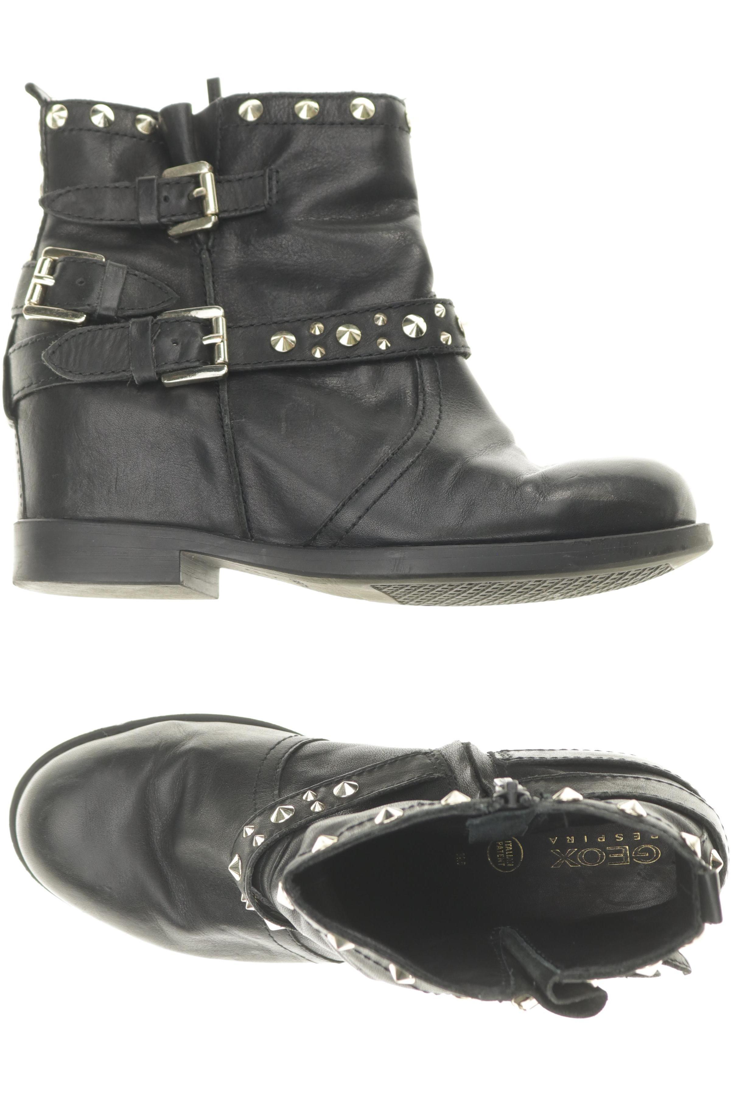 

Geox Damen Stiefelette, schwarz, Gr. 38.5