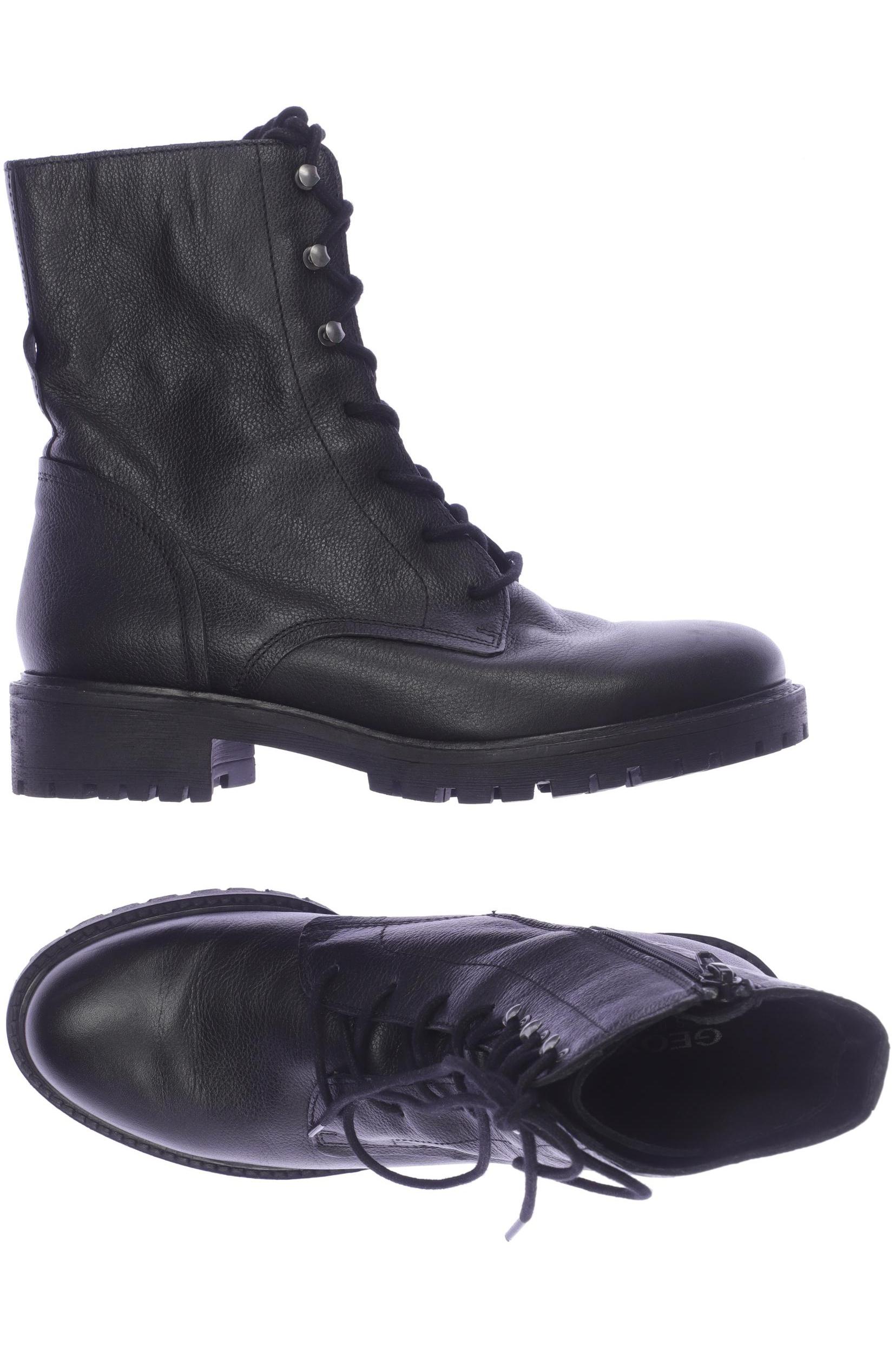 

Geox Damen Stiefelette, schwarz, Gr. 37.5