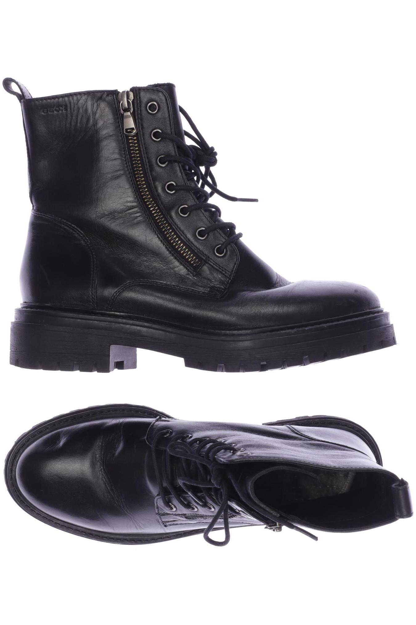 

Geox Damen Stiefelette, schwarz