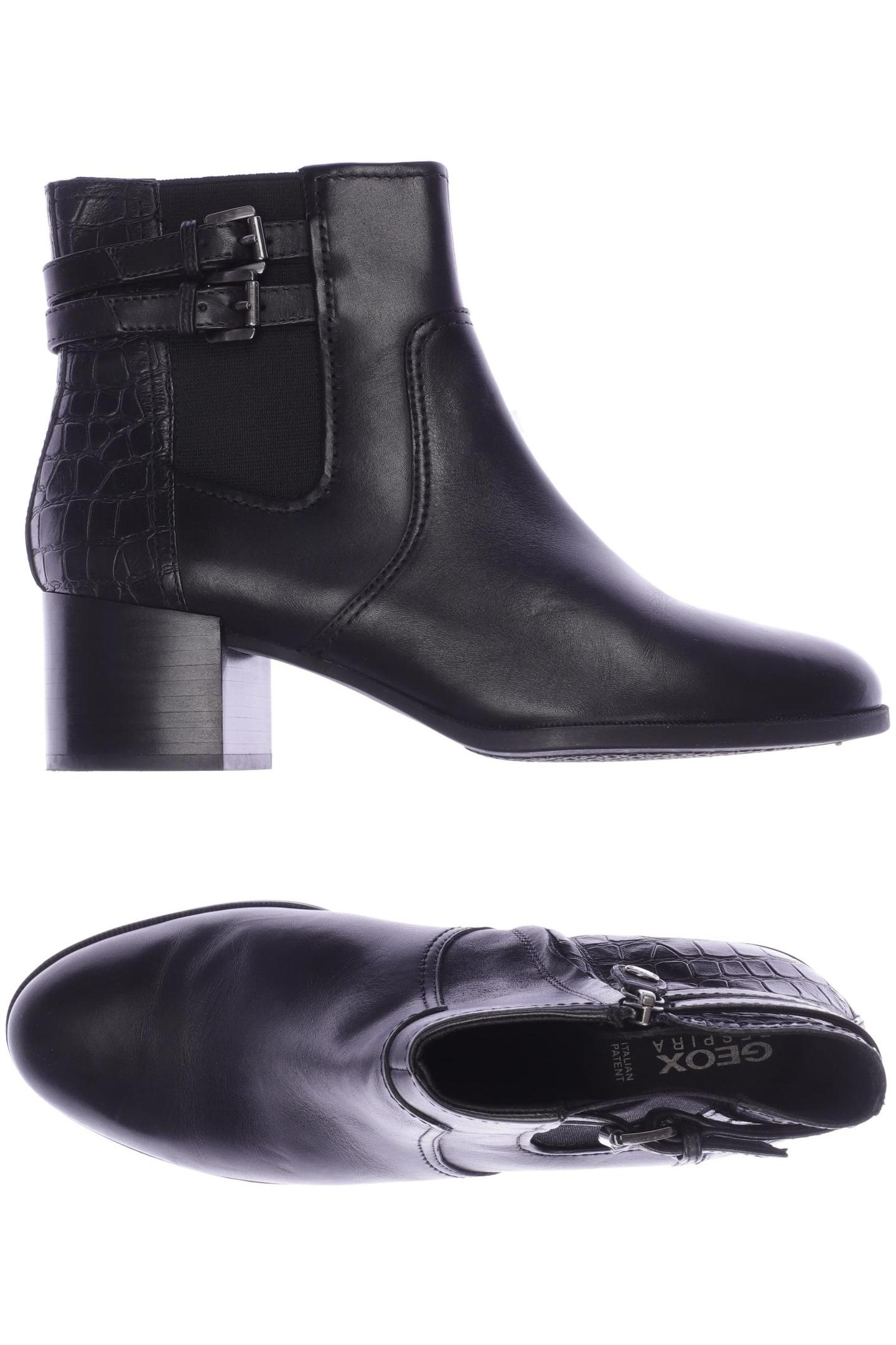 

Geox Damen Stiefelette, schwarz