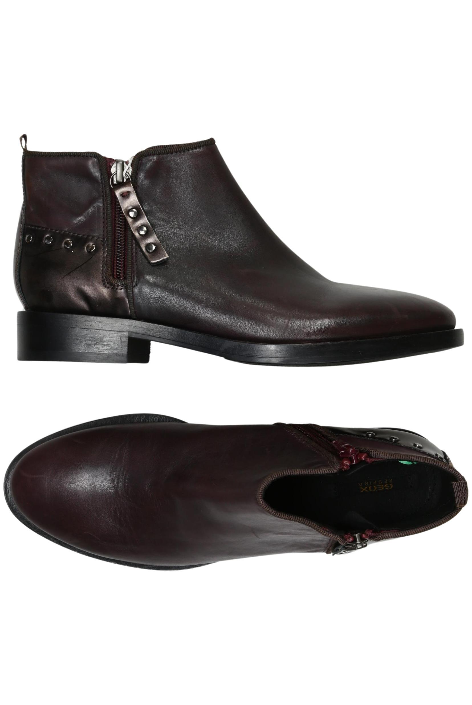 

Geox Damen Stiefelette, bordeaux, Gr. 37