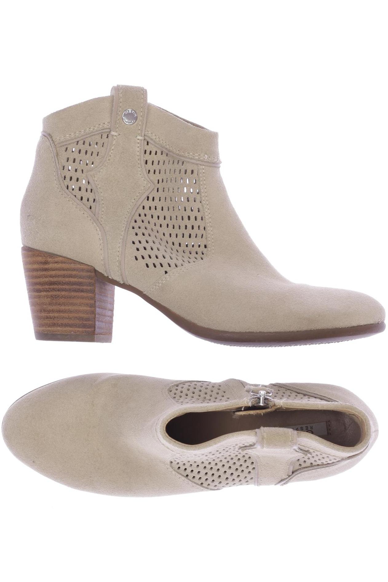 

Geox Damen Stiefelette, beige, Gr. 36