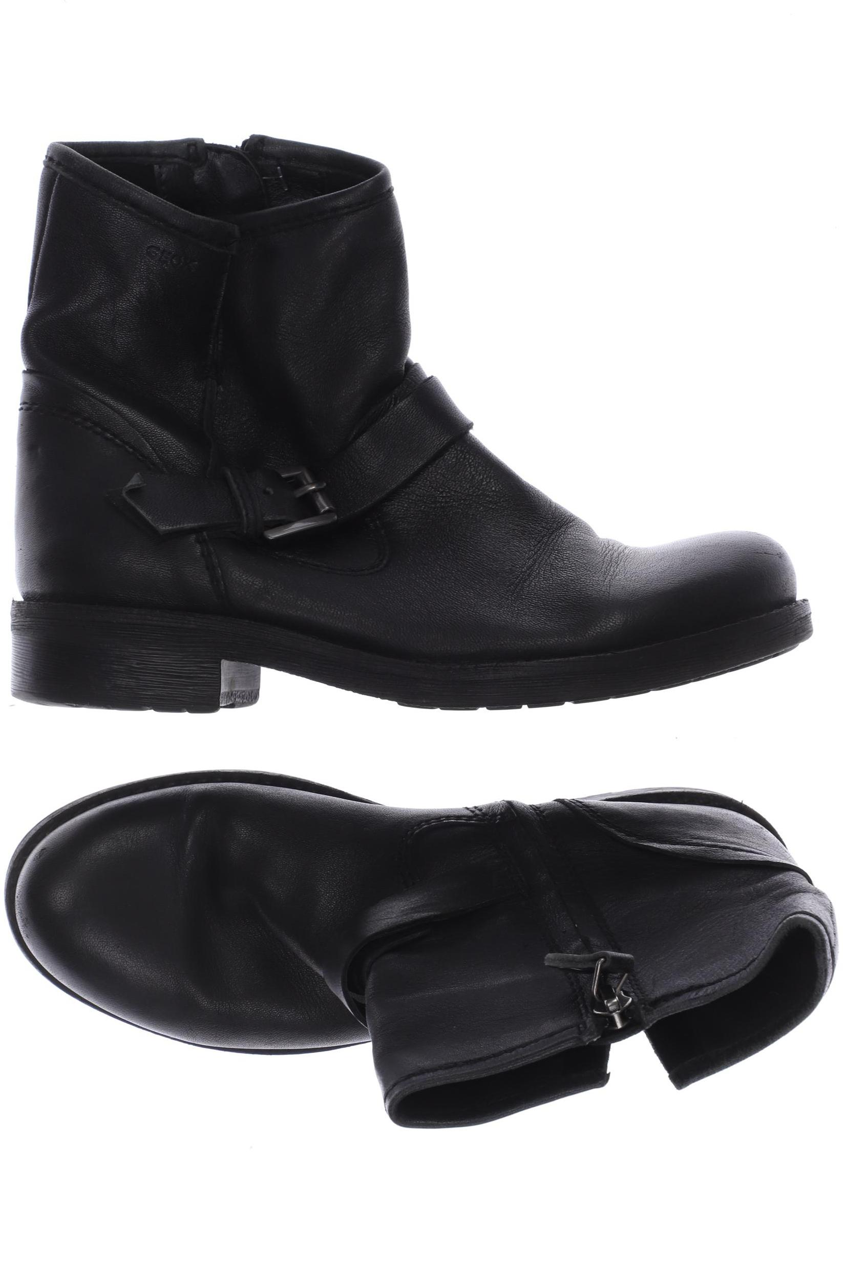 

Geox Damen Stiefelette, schwarz