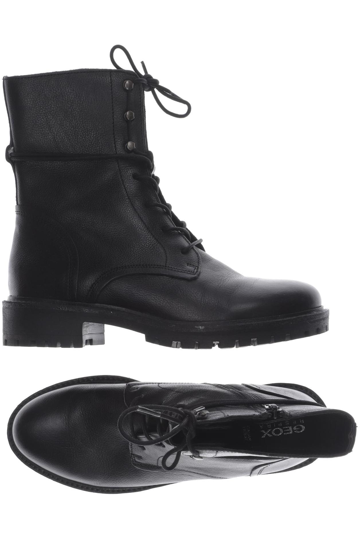 

Geox Damen Stiefelette, schwarz