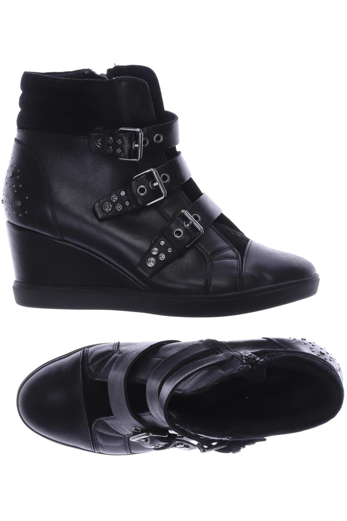 

Geox Damen Stiefelette, schwarz