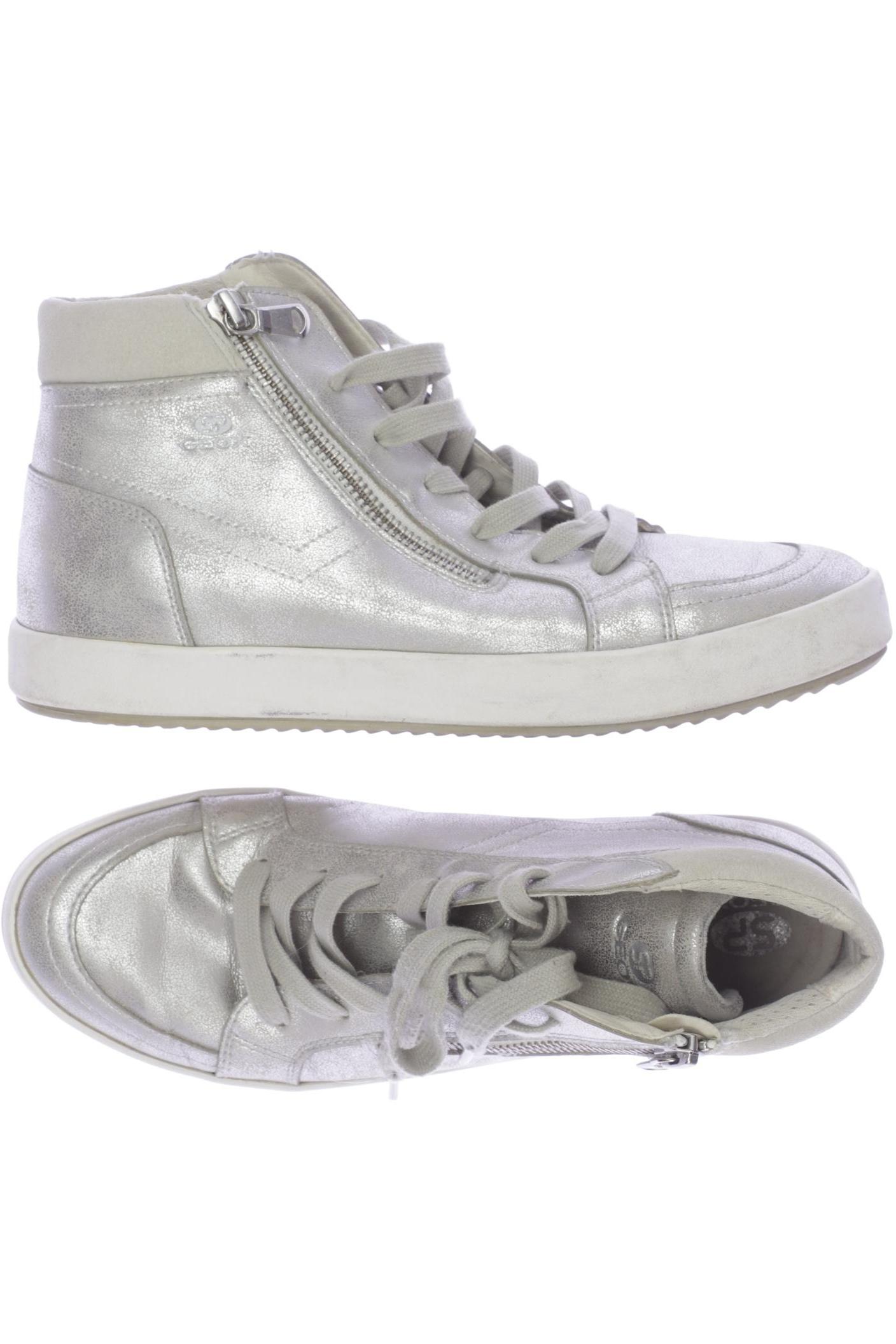

Geox Damen Stiefelette, silber, Gr. 37