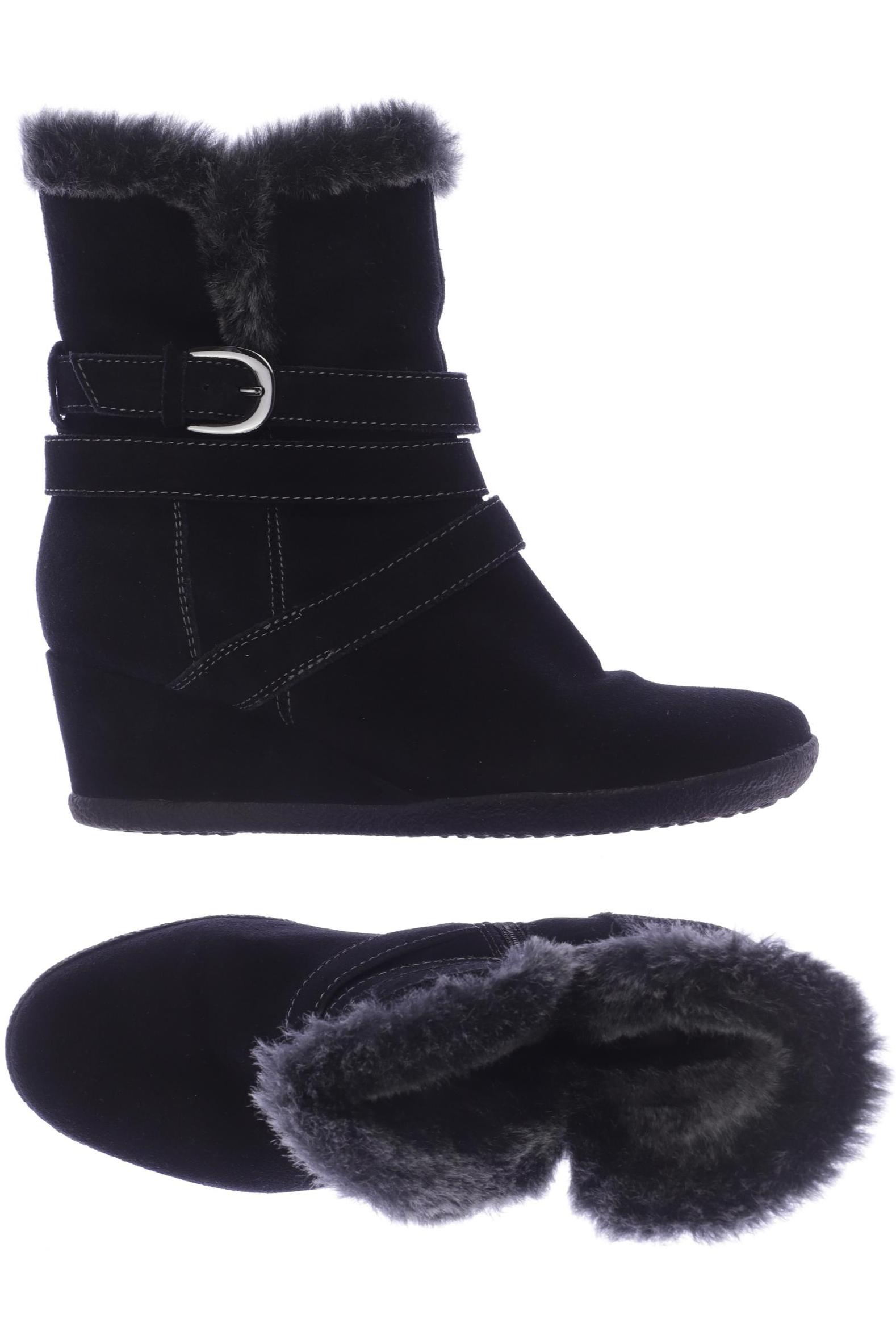 

Geox Damen Stiefelette, schwarz