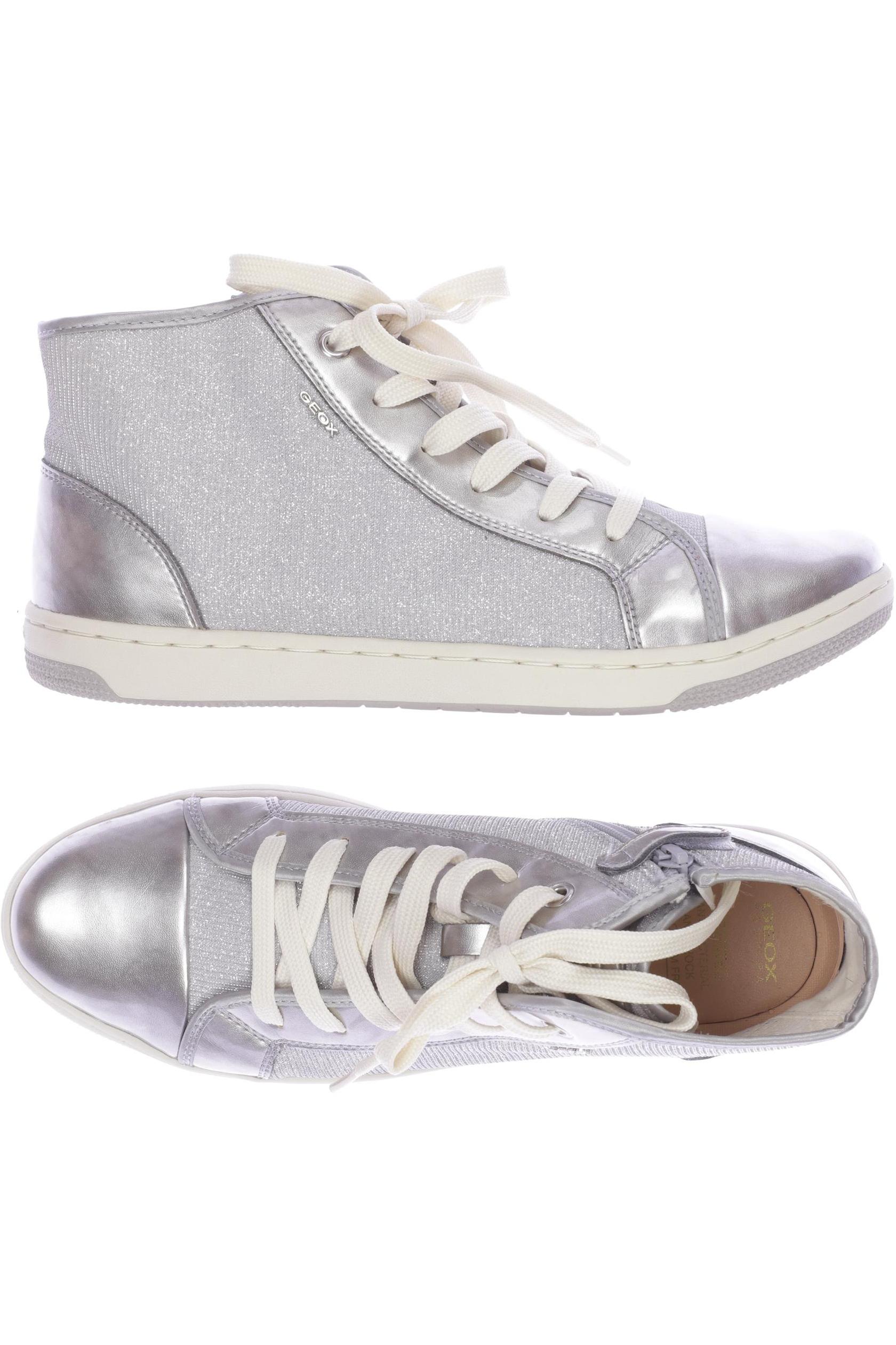 

Geox Damen Stiefelette, silber, Gr. 41