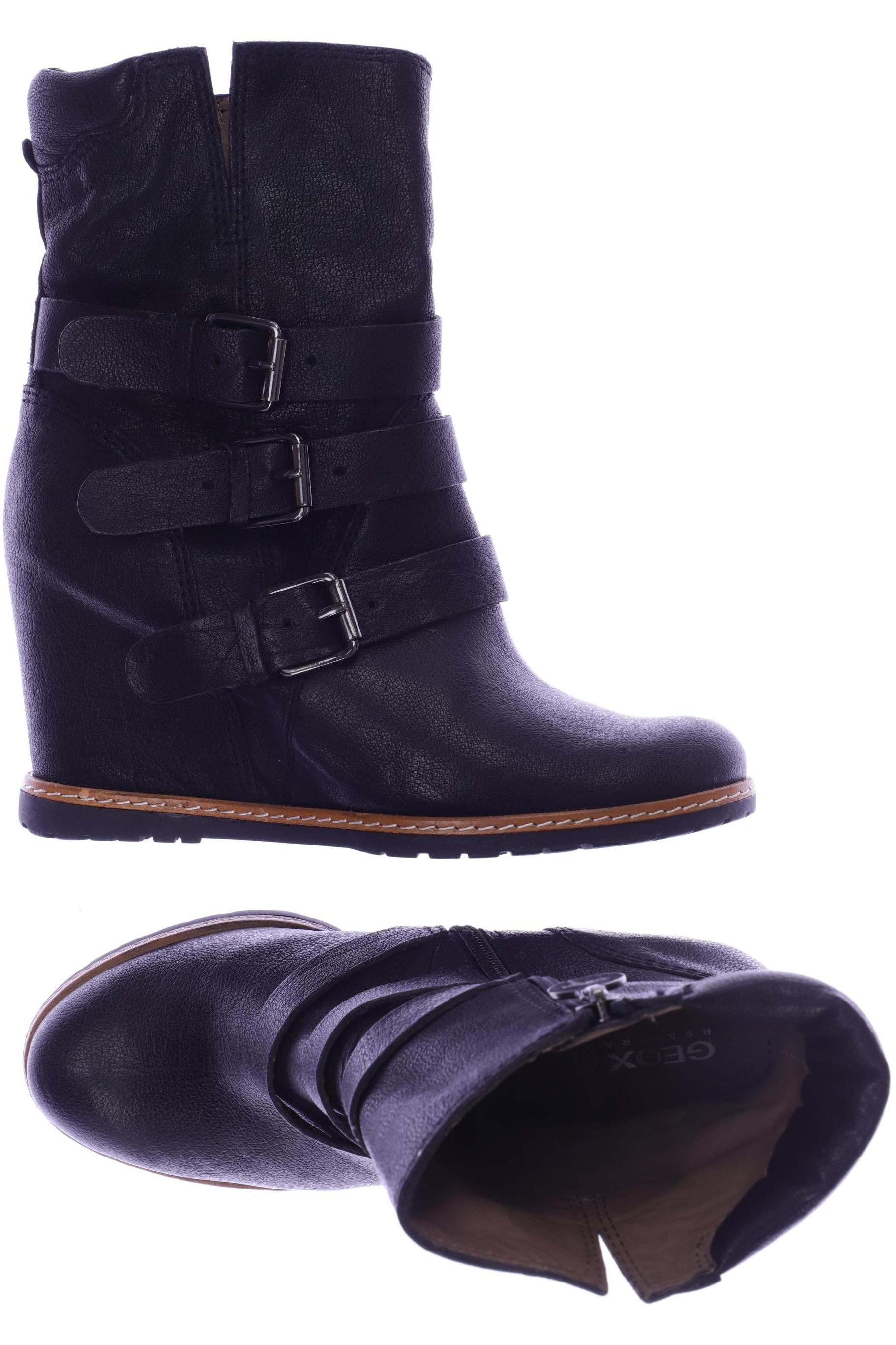 

Geox Damen Stiefelette, schwarz