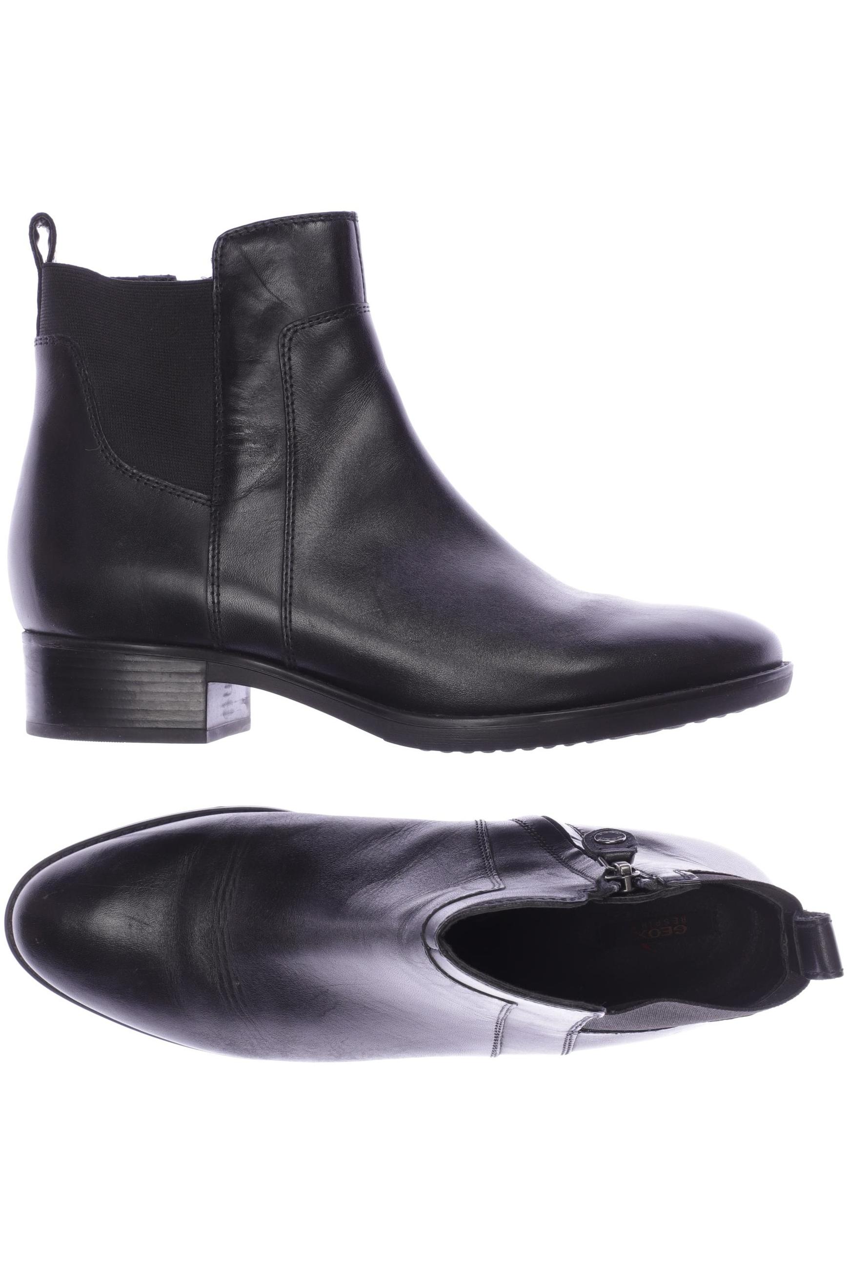 

Geox Damen Stiefelette, schwarz