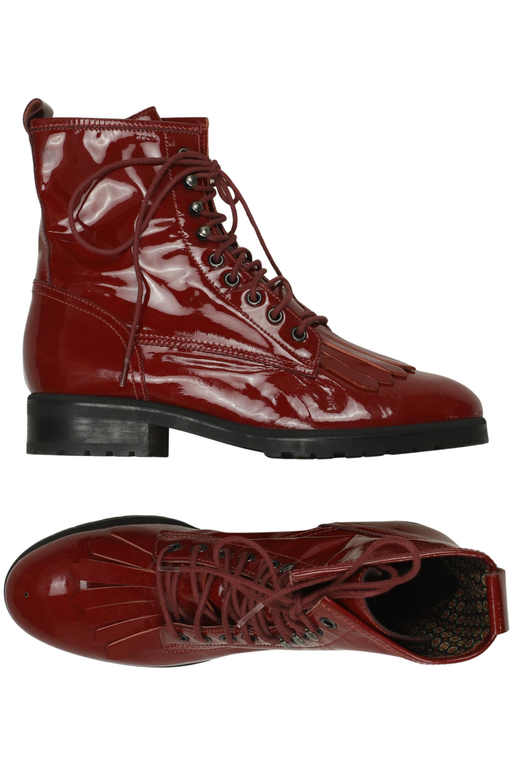 

Geox Damen Stiefelette, rot, Gr. 41