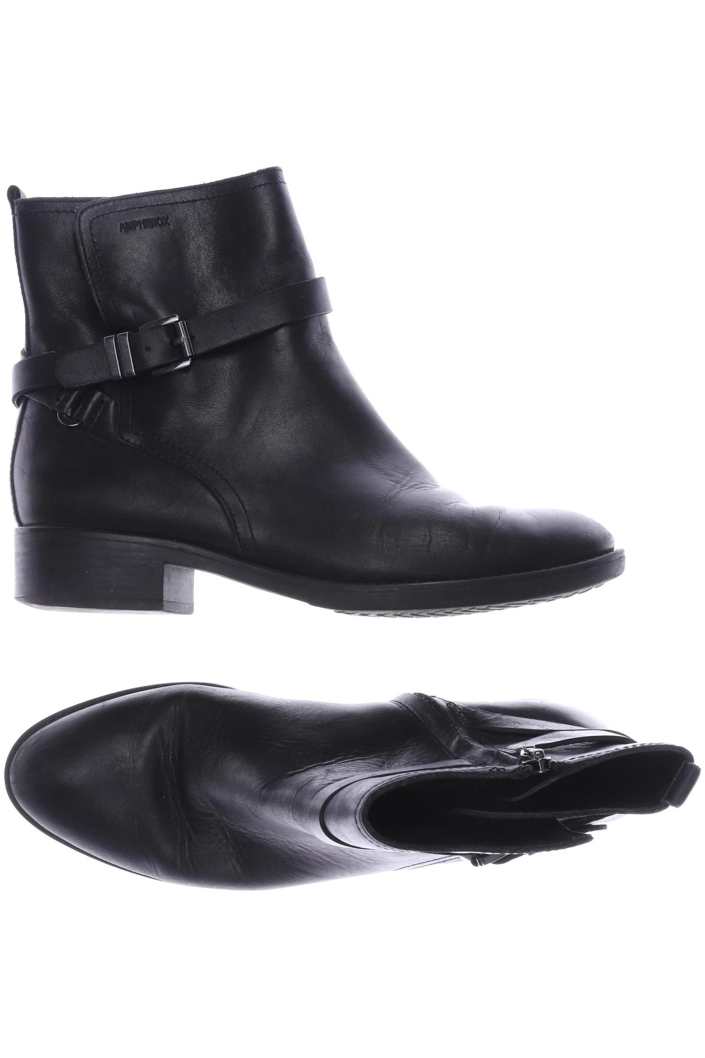 

Geox Damen Stiefelette, schwarz