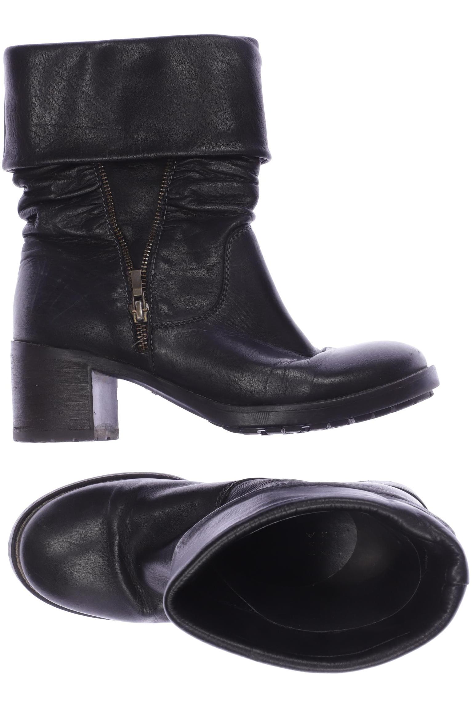 

Geox Damen Stiefelette, schwarz
