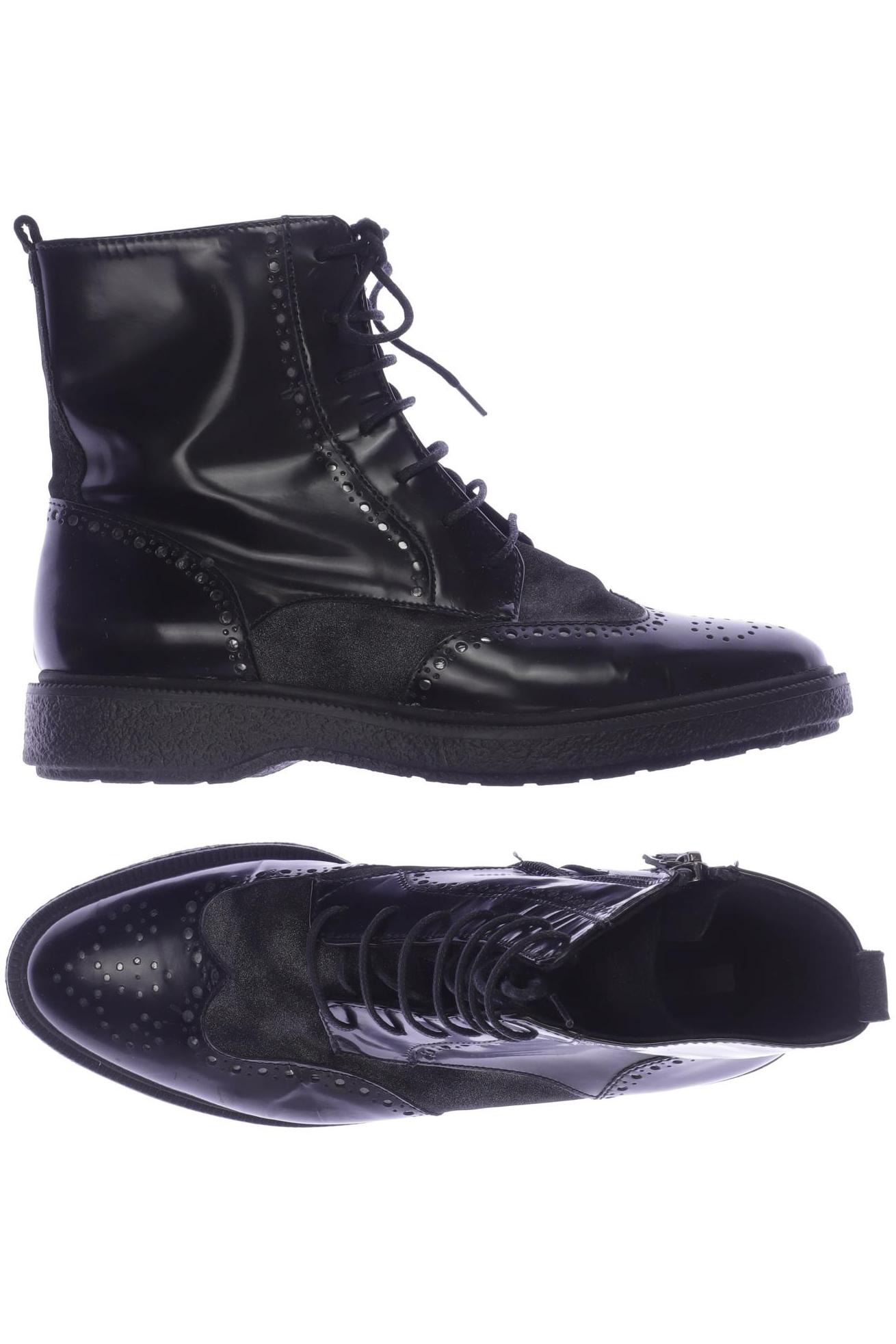 

Geox Damen Stiefelette, schwarz