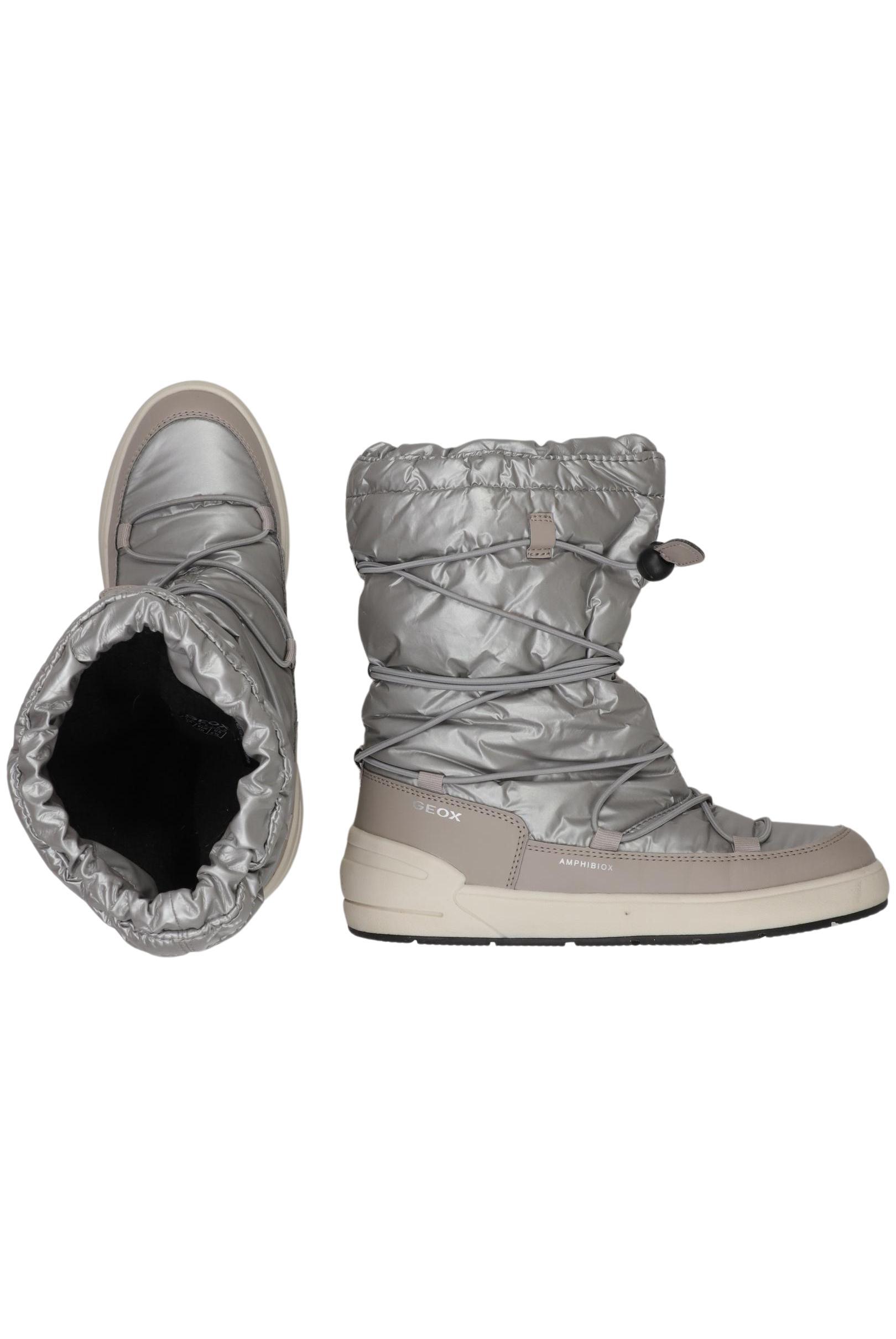 

Geox Damen Stiefelette, silber, Gr. 38