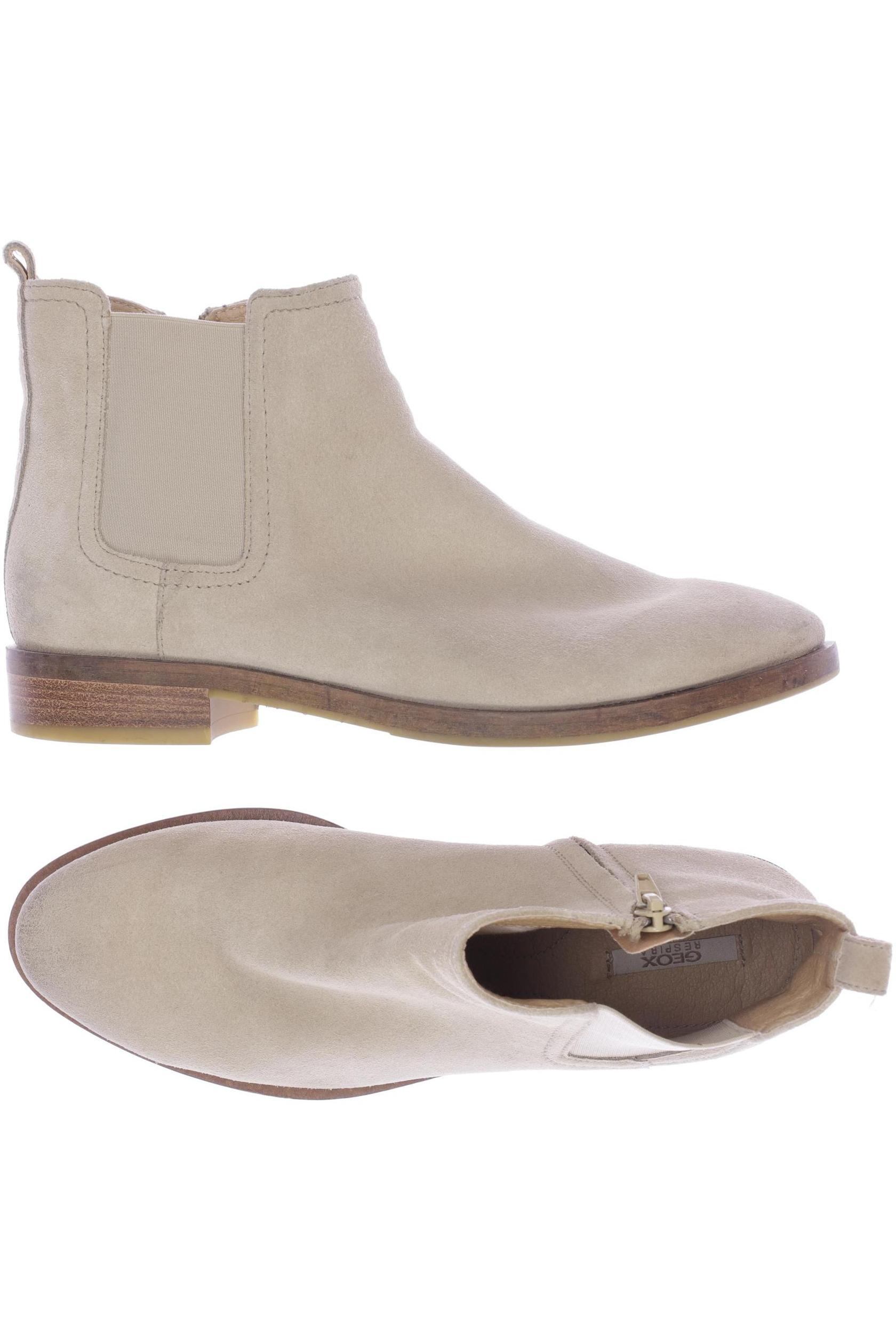 

Geox Damen Stiefelette, cremeweiß, Gr. 37.5