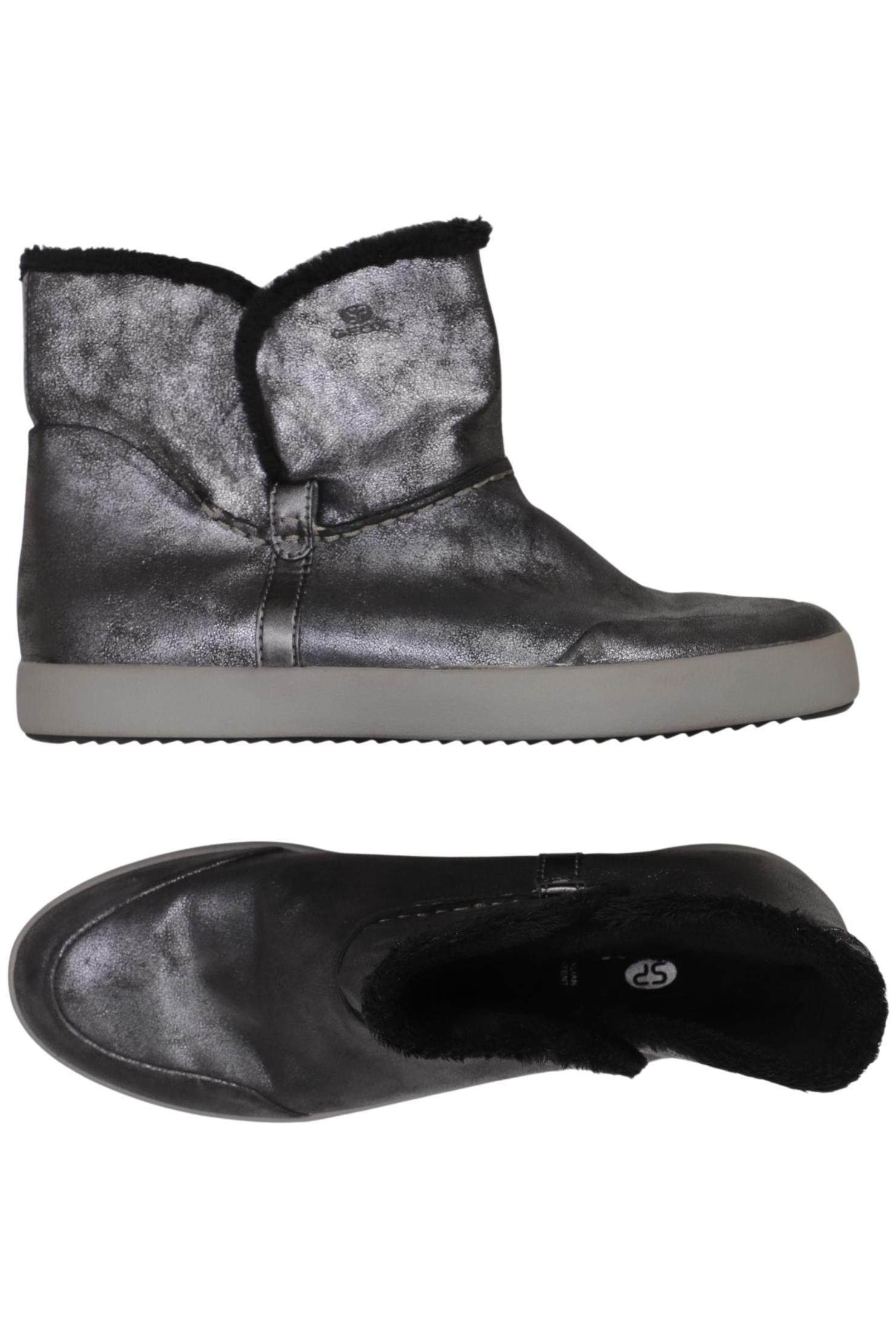 

Geox Damen Stiefelette, silber, Gr. 40