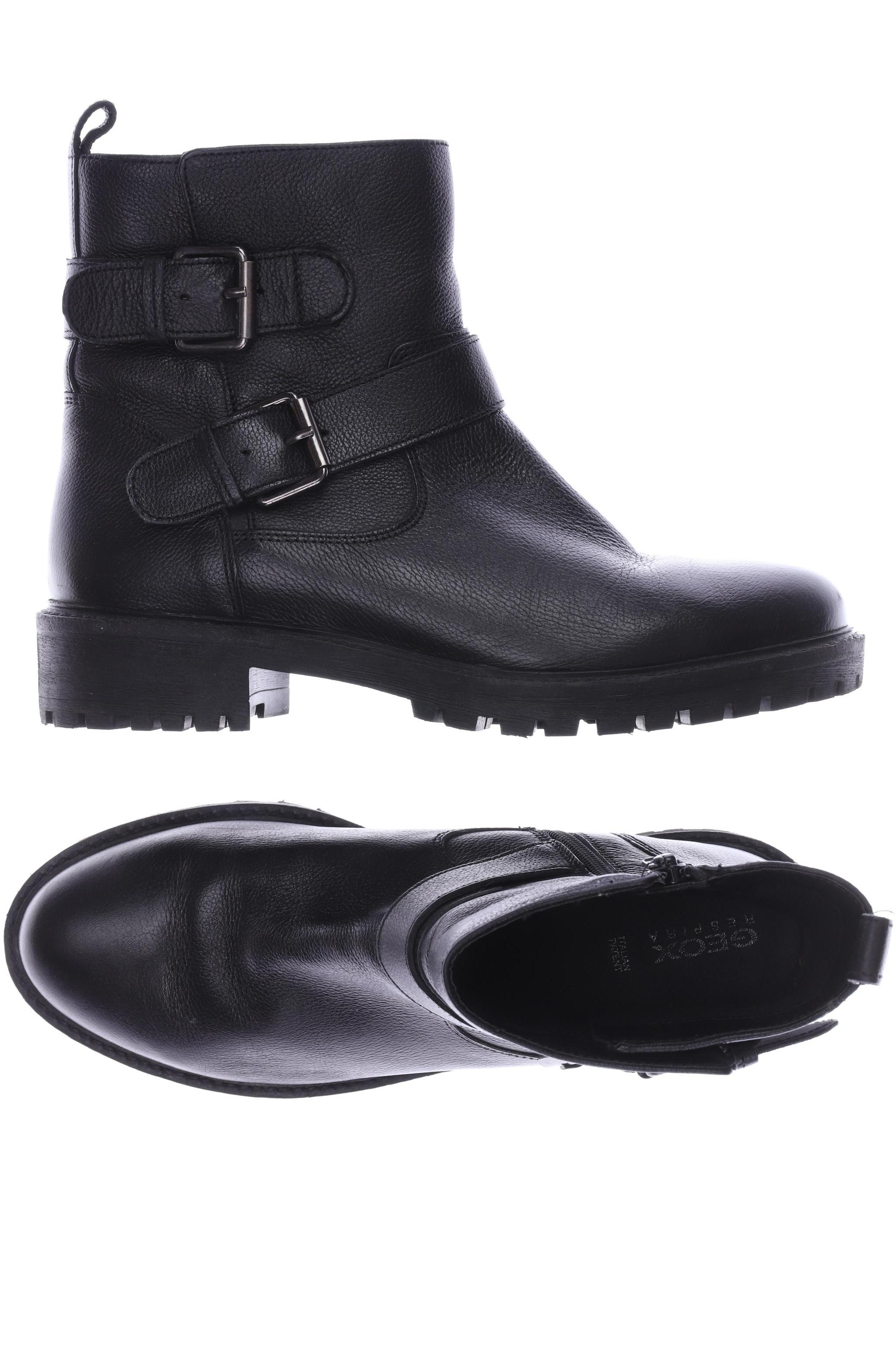 

Geox Damen Stiefelette, schwarz