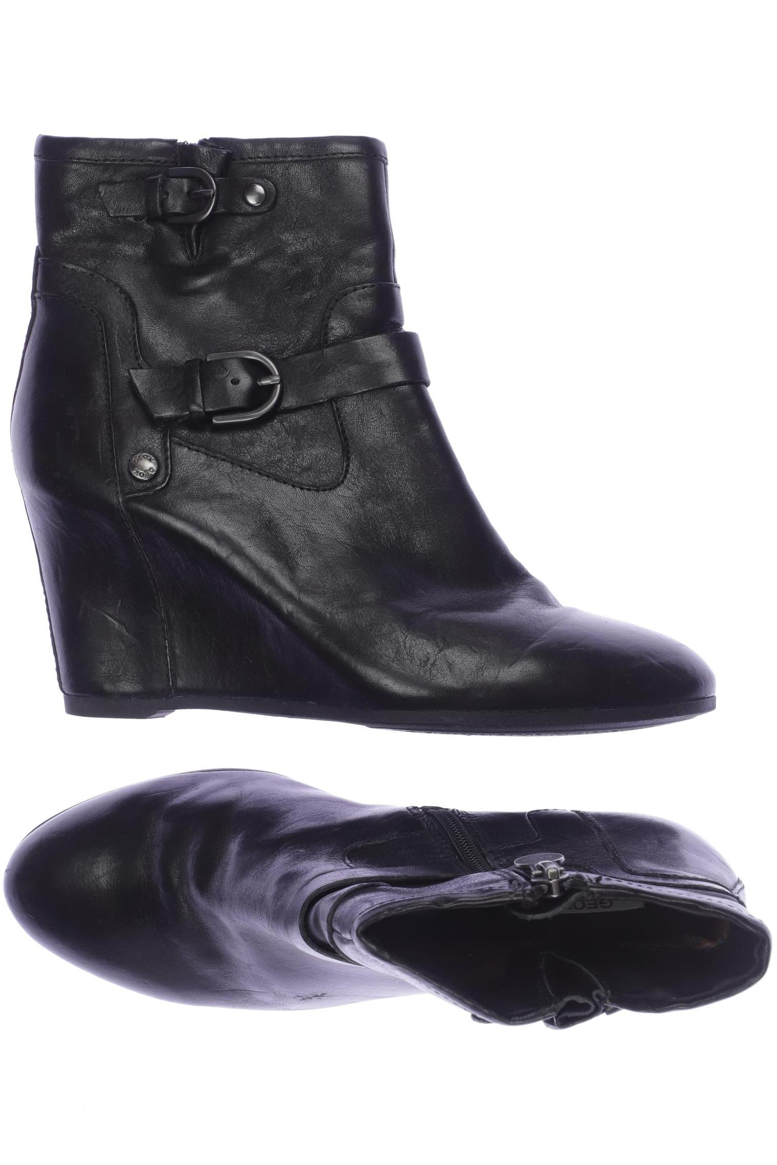 

Geox Damen Stiefelette, schwarz, Gr. 38.5