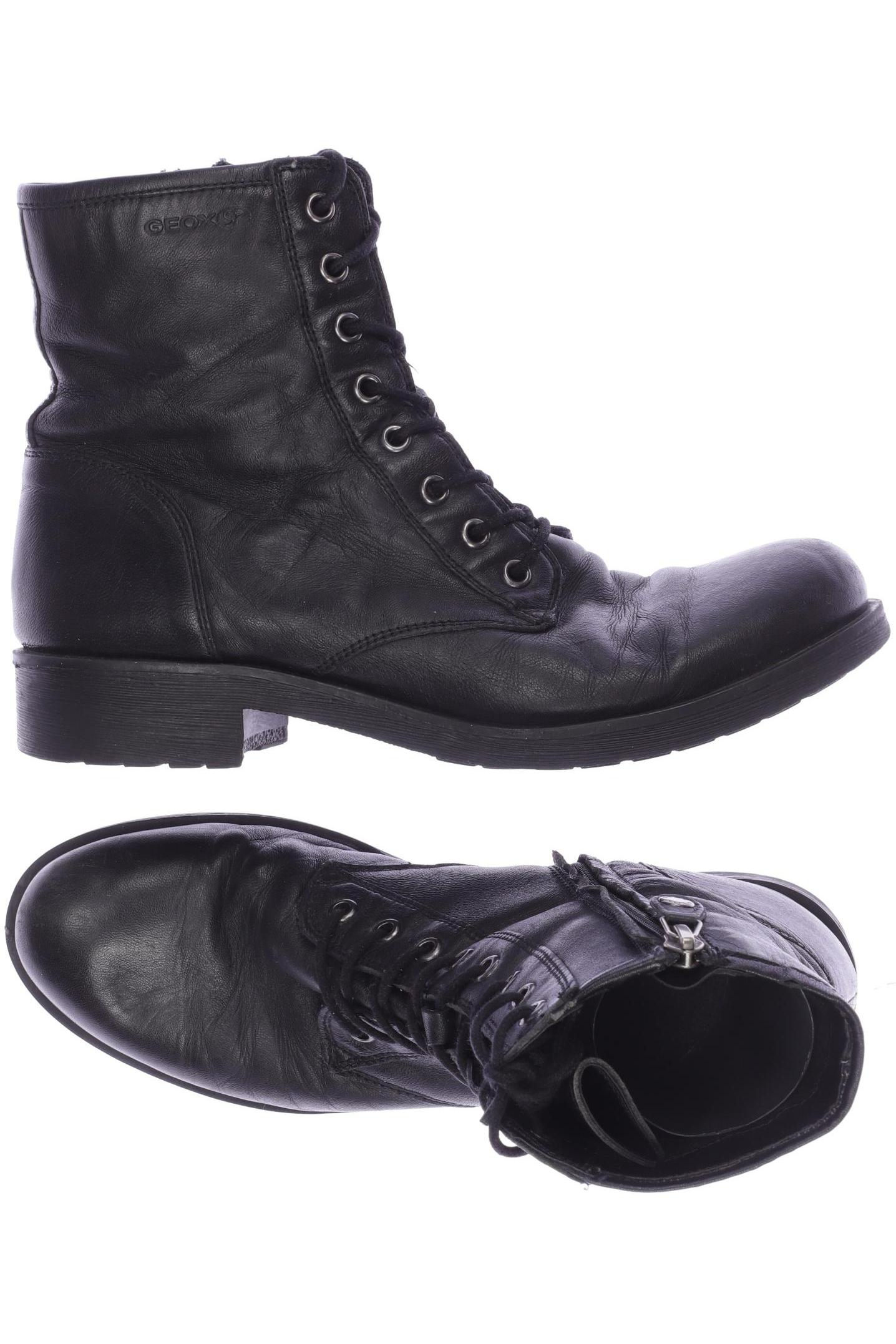 

Geox Damen Stiefelette, schwarz