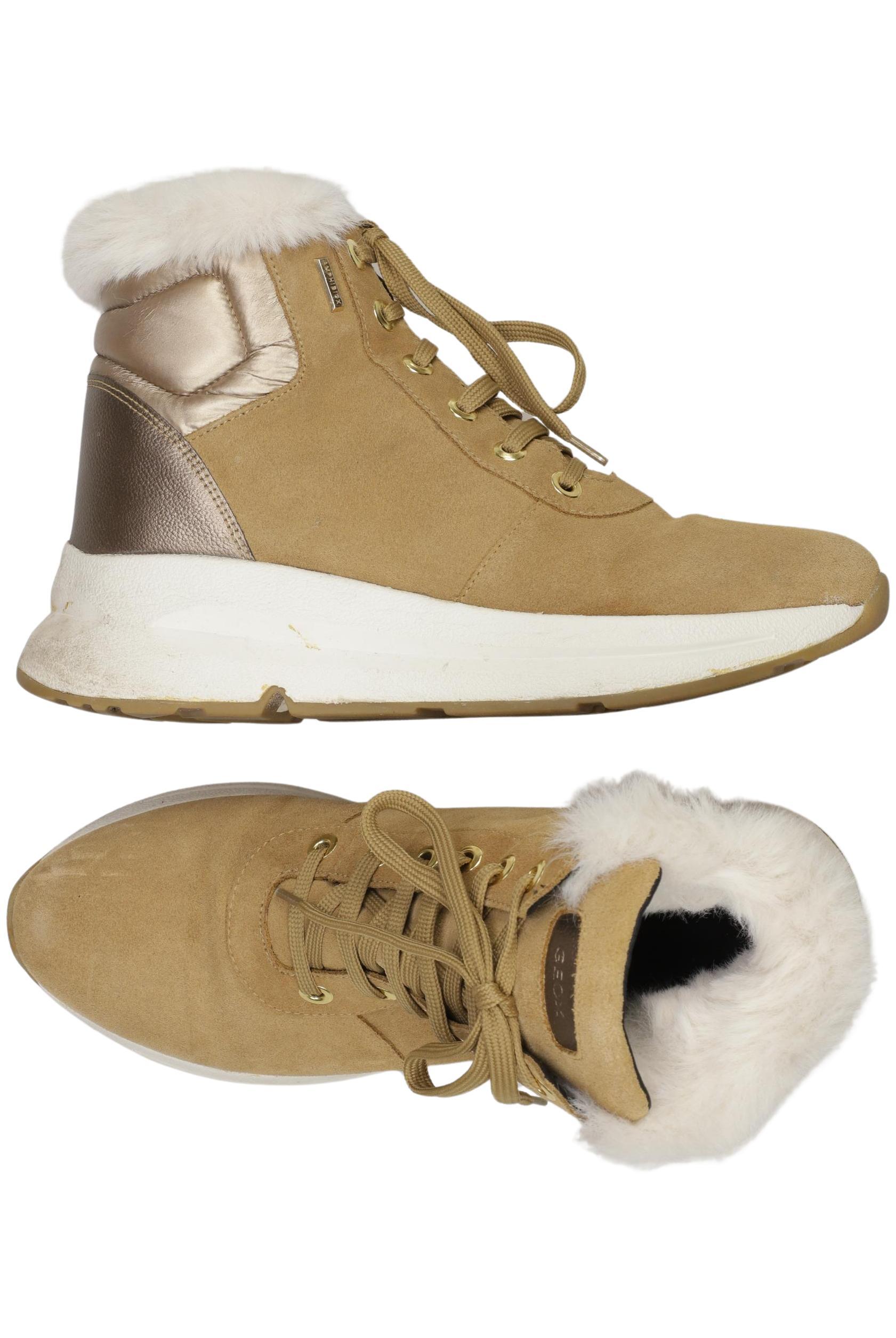 

Geox Damen Stiefelette, gold, Gr. 39