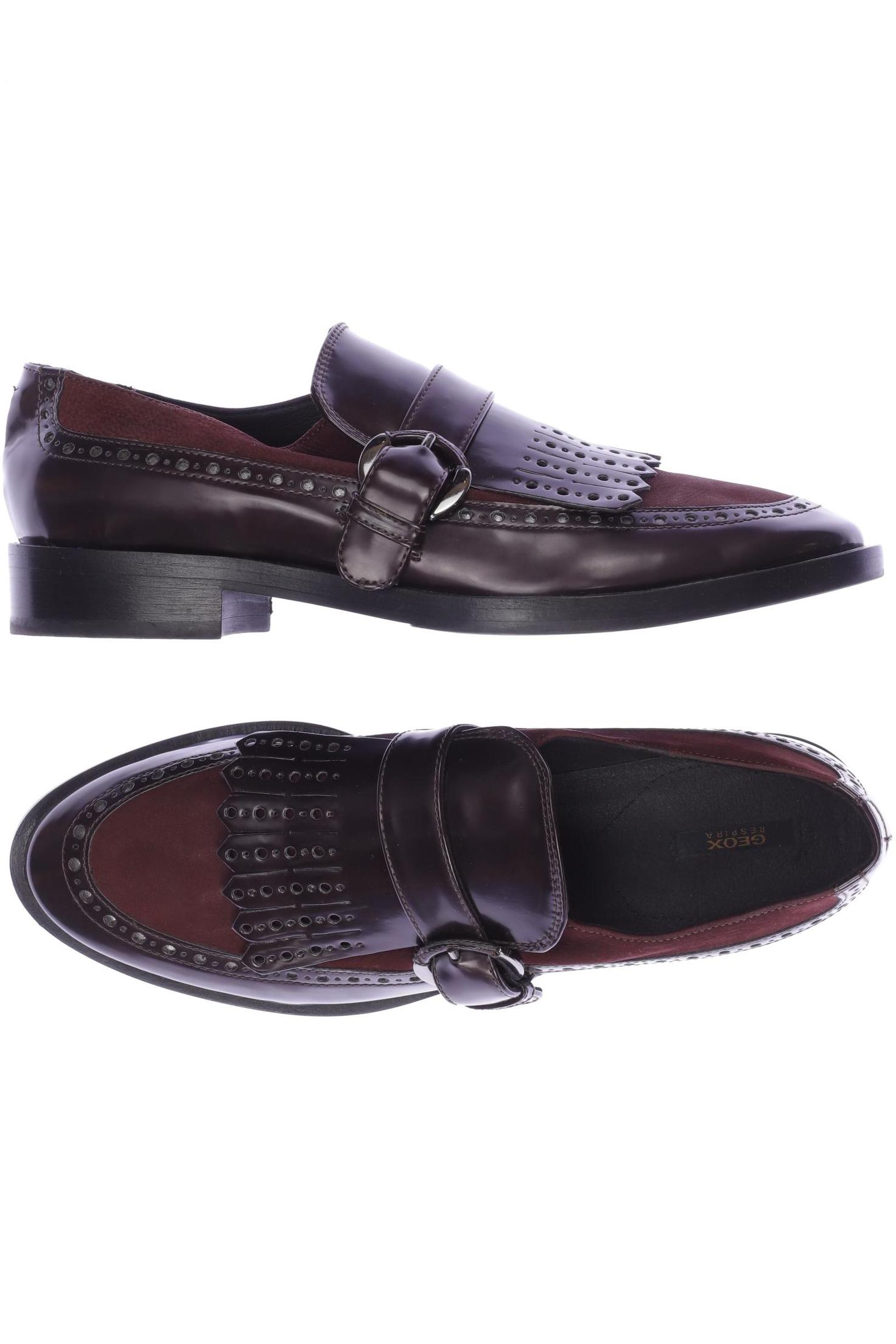 

Geox Herren Halbschuh, bordeaux, Gr. 41