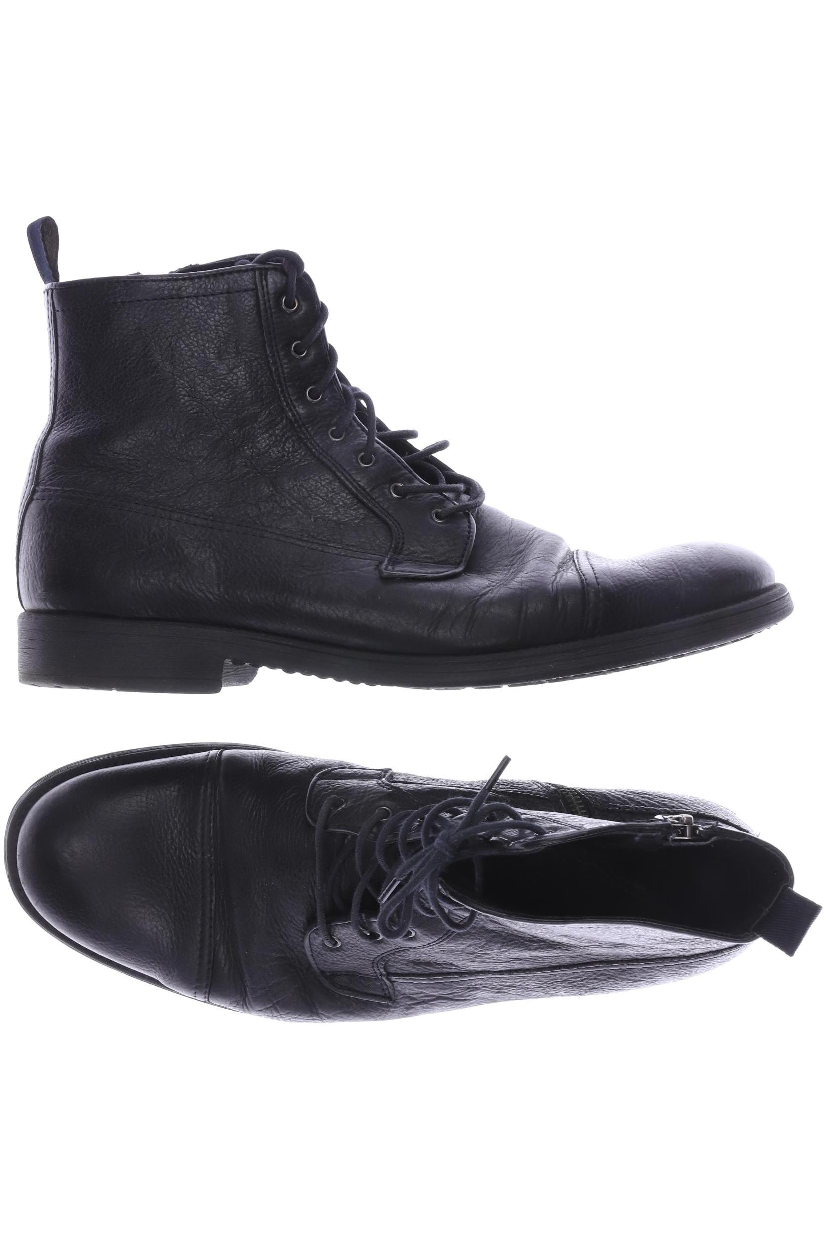 

Geox Herren Stiefel, schwarz